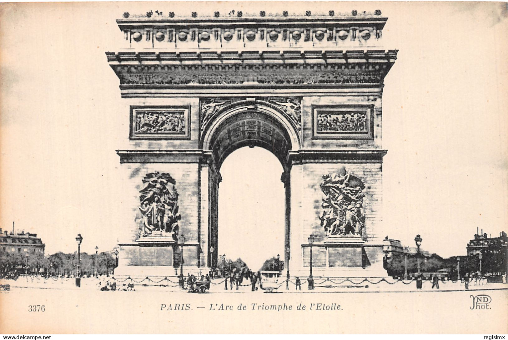 75-PARIS ARC DE TRIOMPHE-N°T2248-C/0317 - Arc De Triomphe