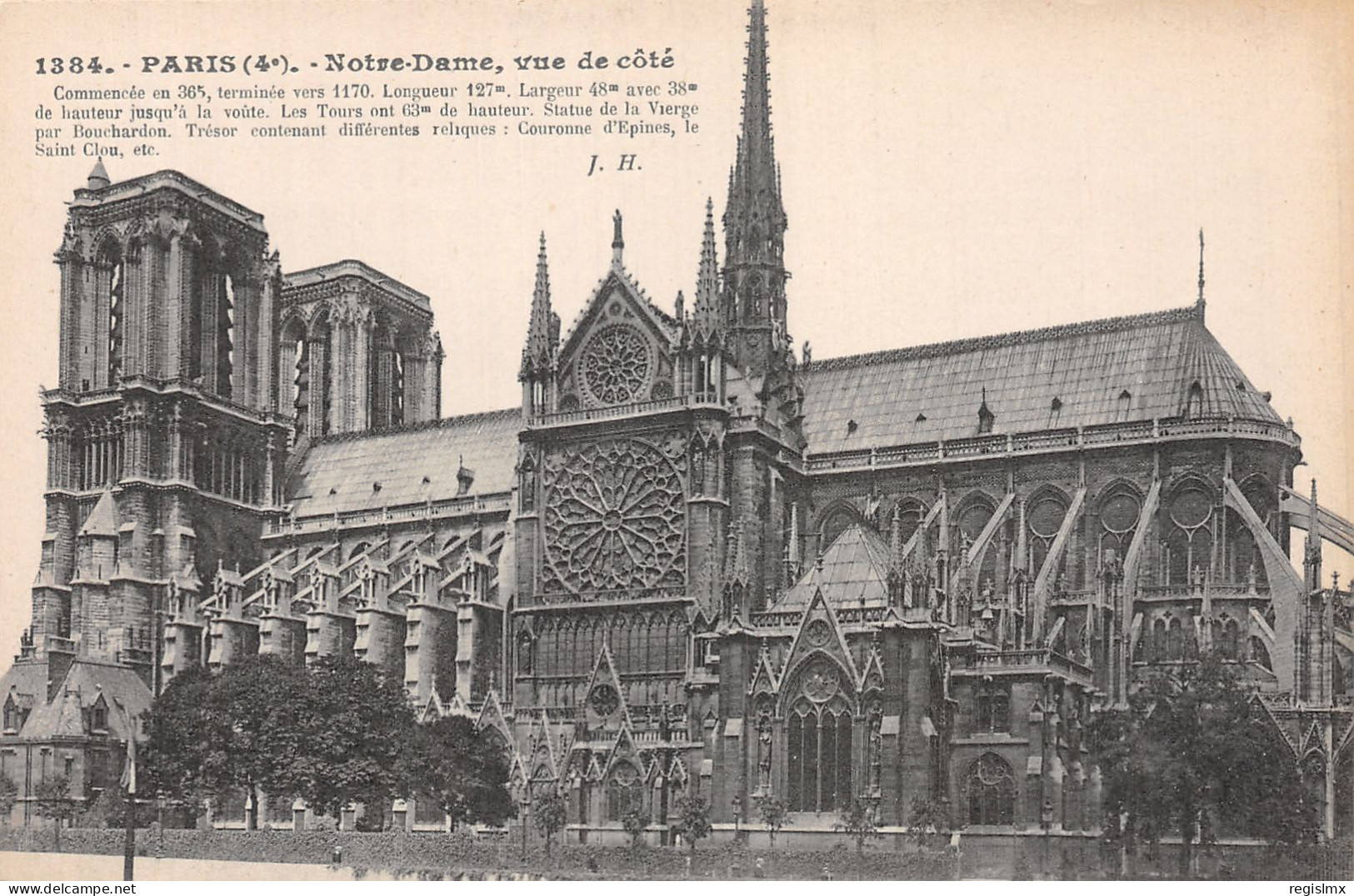 75-PARIS NOTRE DAME-N°T2248-C/0315 - Notre Dame De Paris