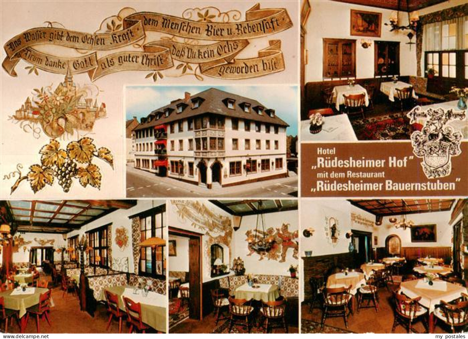 73936007 Ruedesheim_am_Rhein Hotel Ruedesheimer Hof Mit Restaurant Ruedesheimer  - Ruedesheim A. Rh.