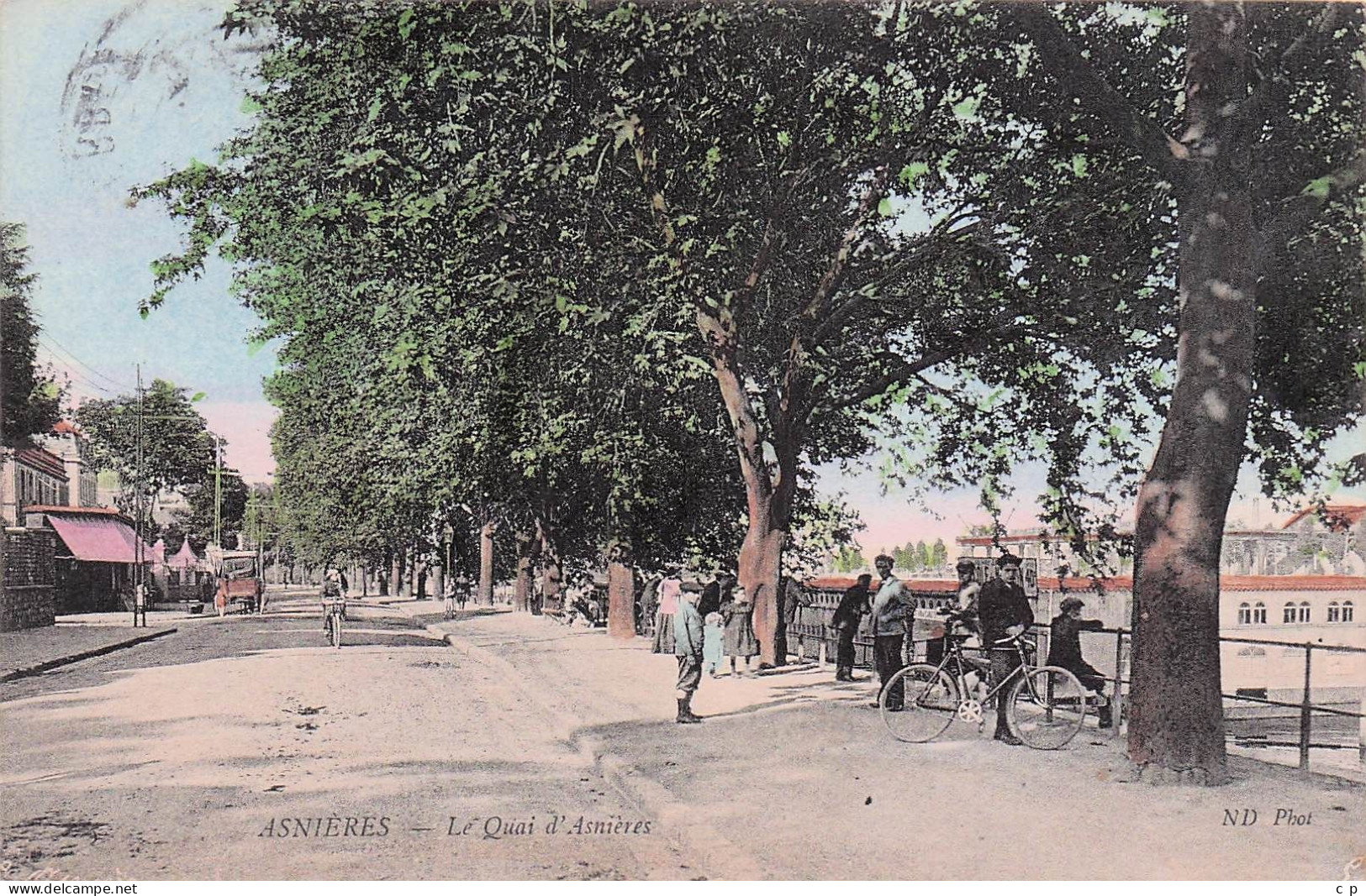 Asnieres Sur Seine - Quai D'Asnieres   -  CPA°J - Asnieres Sur Seine