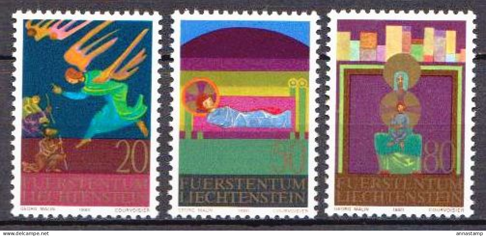 Liechtenstein MNH Set - Navidad