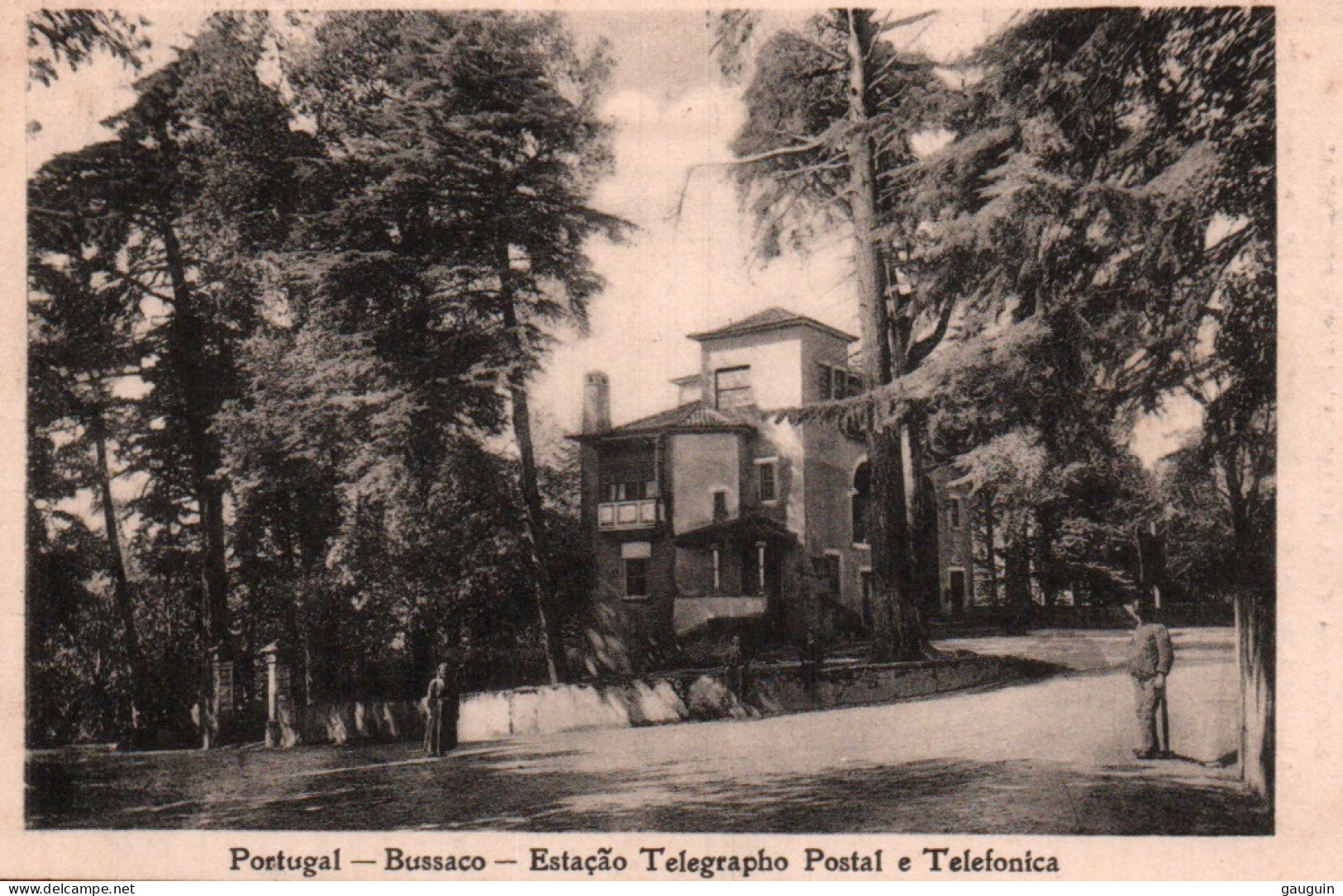 CPA - LUSO - Bussaco - La Poste ... - Autres & Non Classés