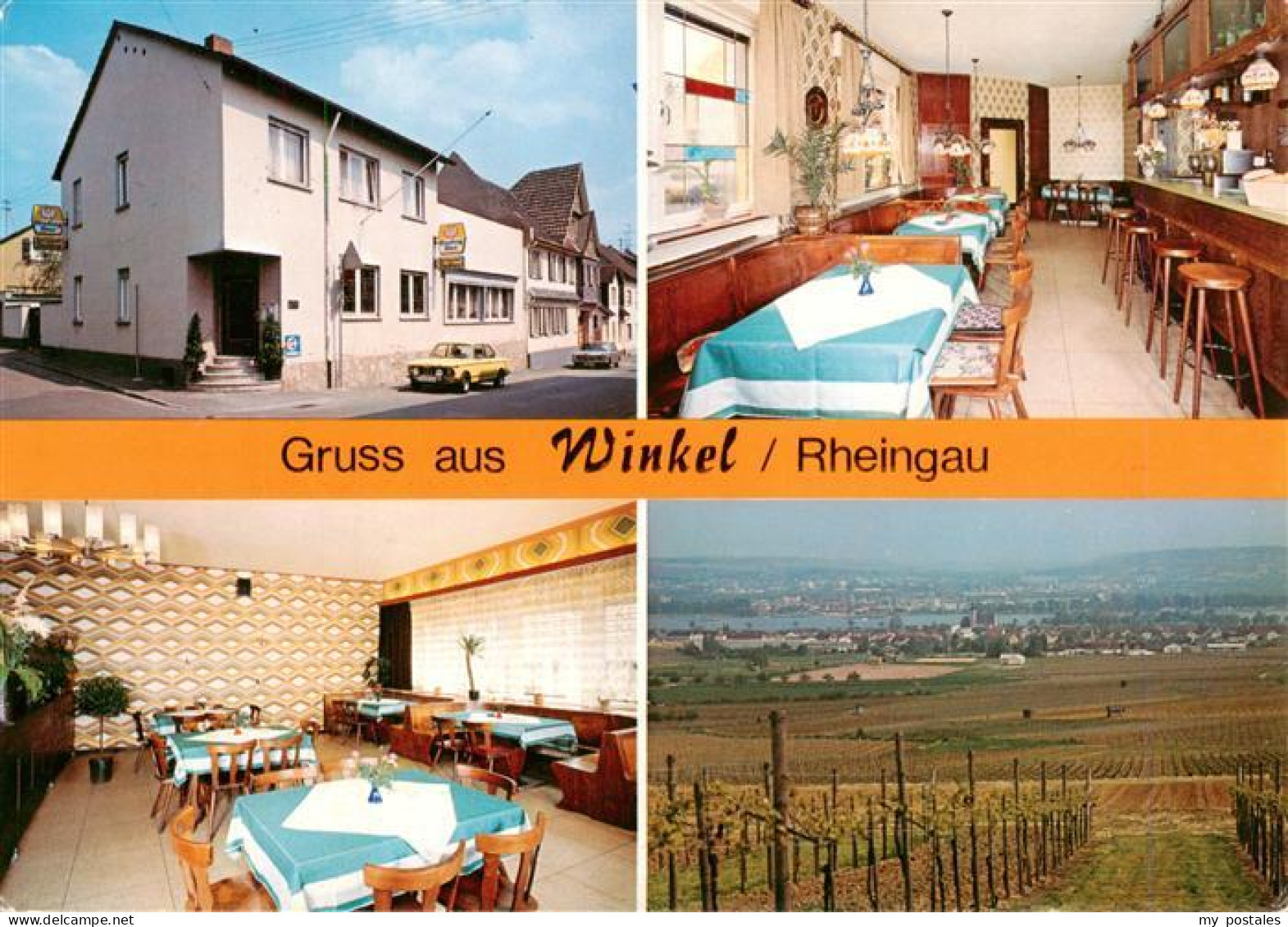 73935975 Winkel_Oestrich-Winkel Restaurant Zum Taunus Gastraum Panorama - Oestrich-Winkel