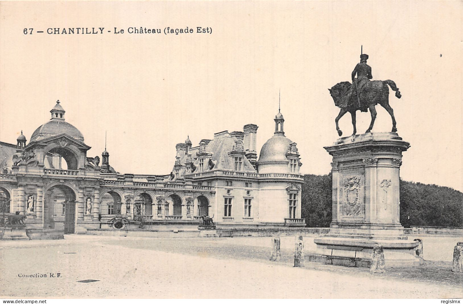 60-CHANTILLY LE CHATEAU-N°T2249-A/0173 - Chantilly