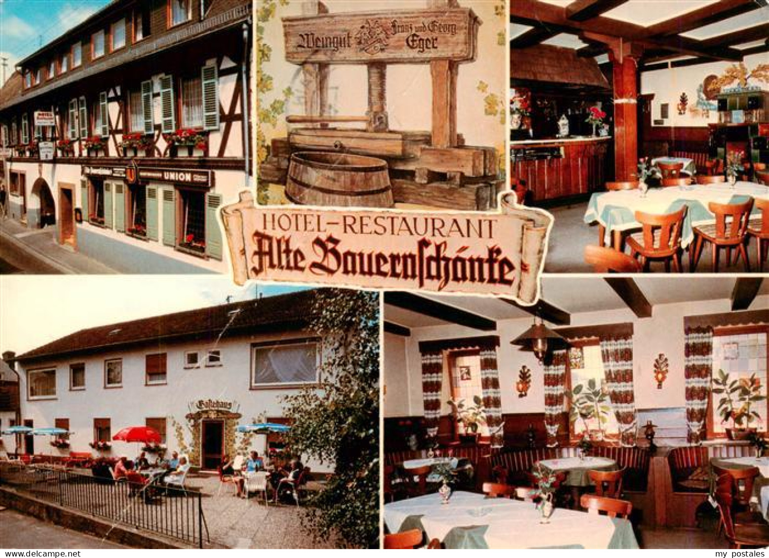 73935974 Oestrich-Winkel Hotel Restaurant Alte Bauernschaenke Gastraeume - Oestrich-Winkel