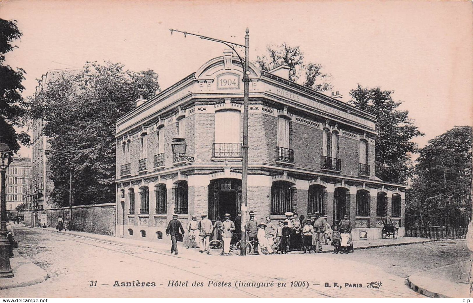 Asnieres Sur Seine - Hotel Des Postes  -  CPA°J - Asnieres Sur Seine