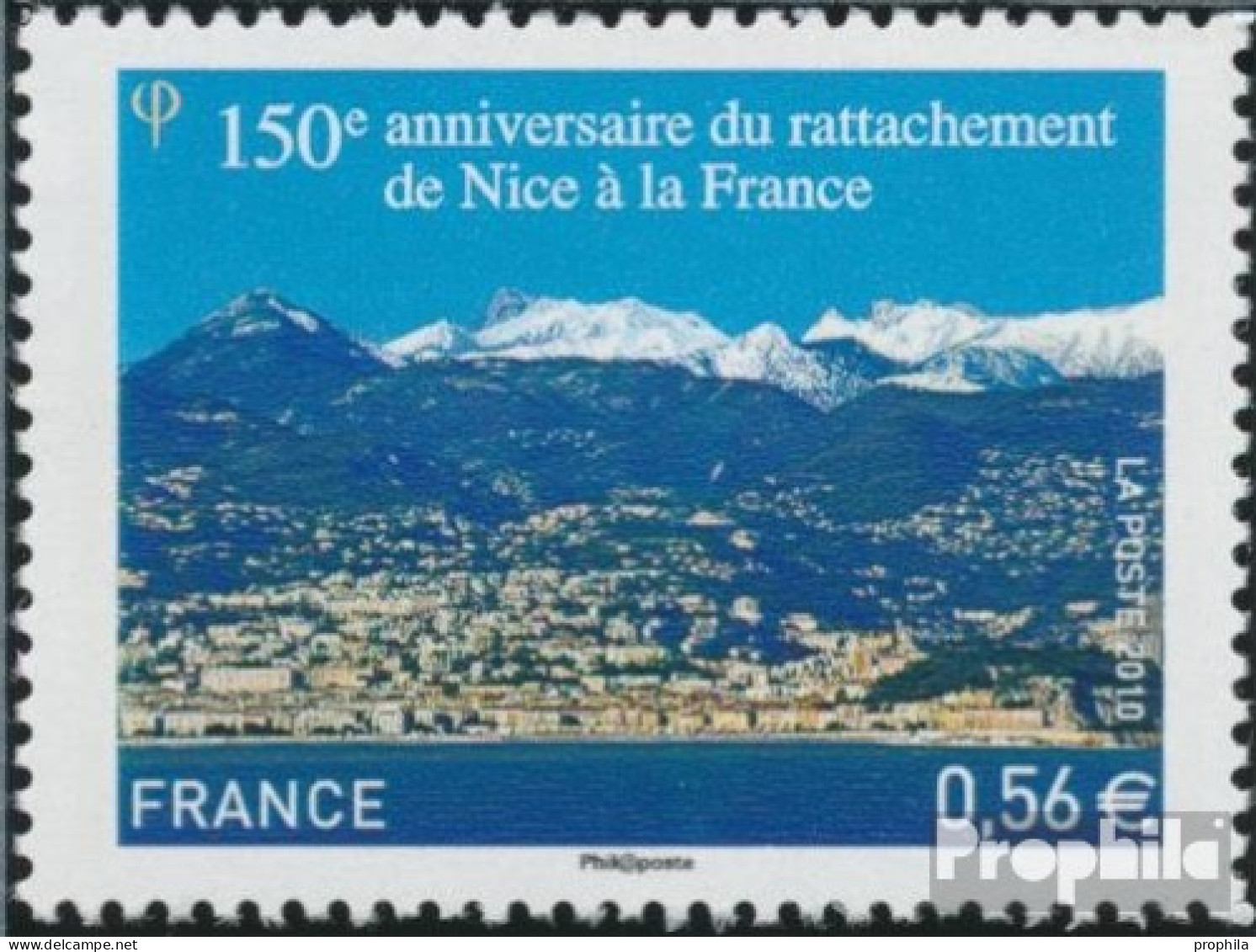 Frankreich 4871 (kompl.Ausg.) Postfrisch 2010 Nizza - Unused Stamps