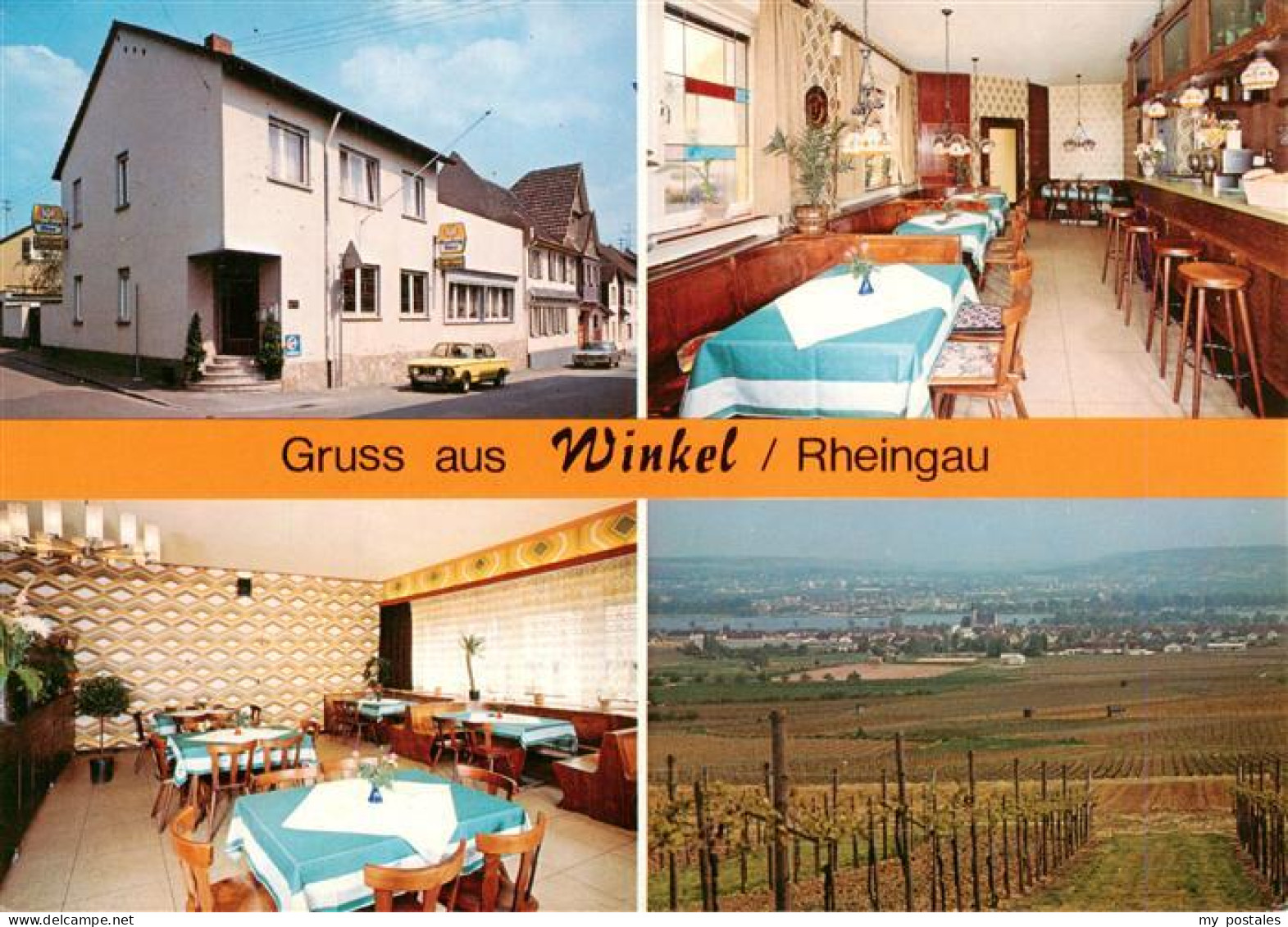 73935966 Winkel_Oestrich-Winkel Restaurant Zum Taunus Gastraeume Panorama - Oestrich-Winkel