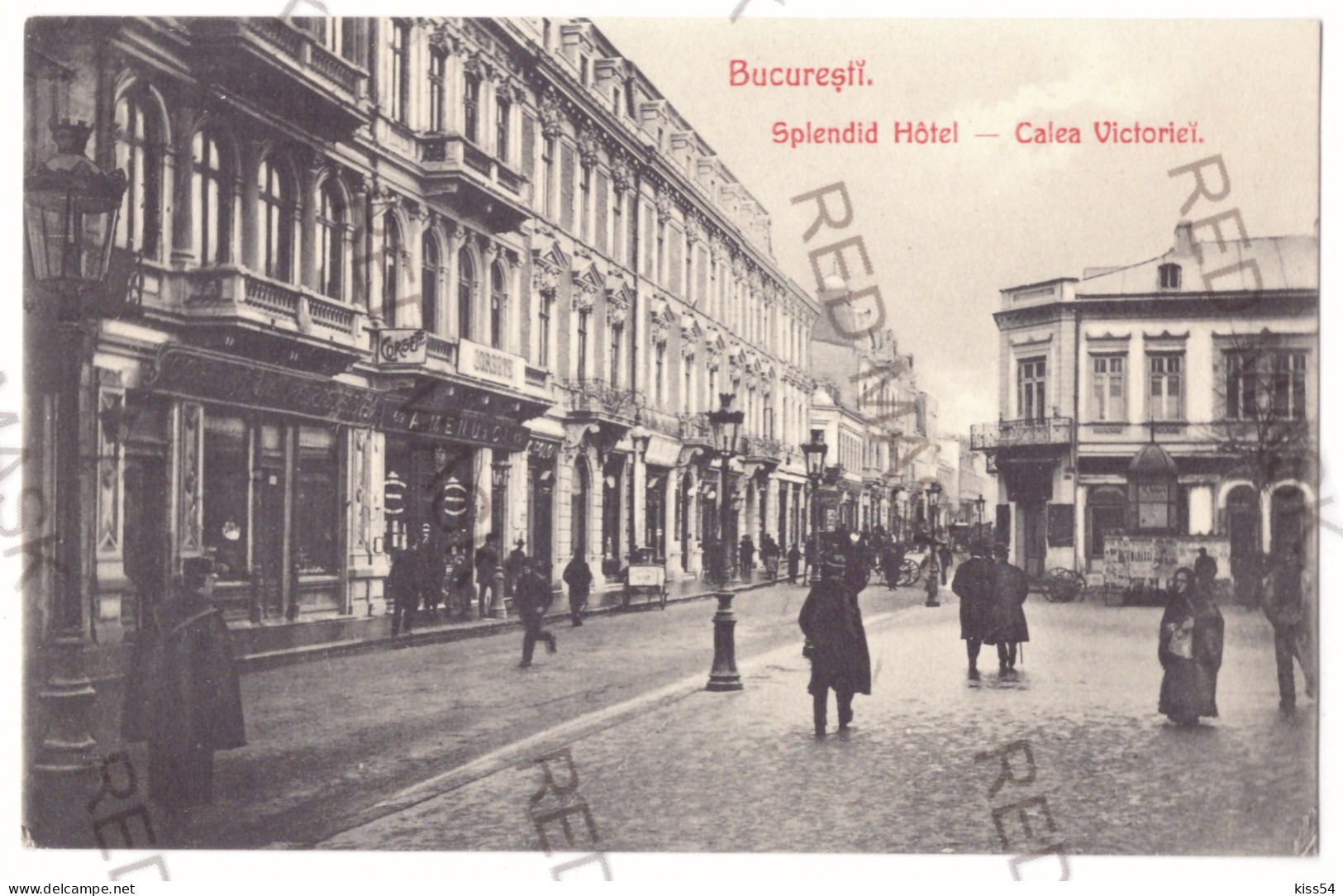 RO 09 - 20666 BUCURESTI, Victoriei Ave. Street Shops, Romania - Old Postcard - Unused - Roemenië