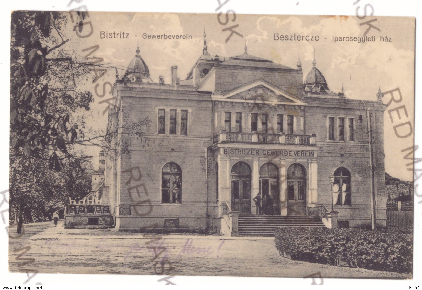 RO 09 - 20503 BISTRITA, Romania - Old Postcard, CENSOR - Used - 1917 - Roumanie