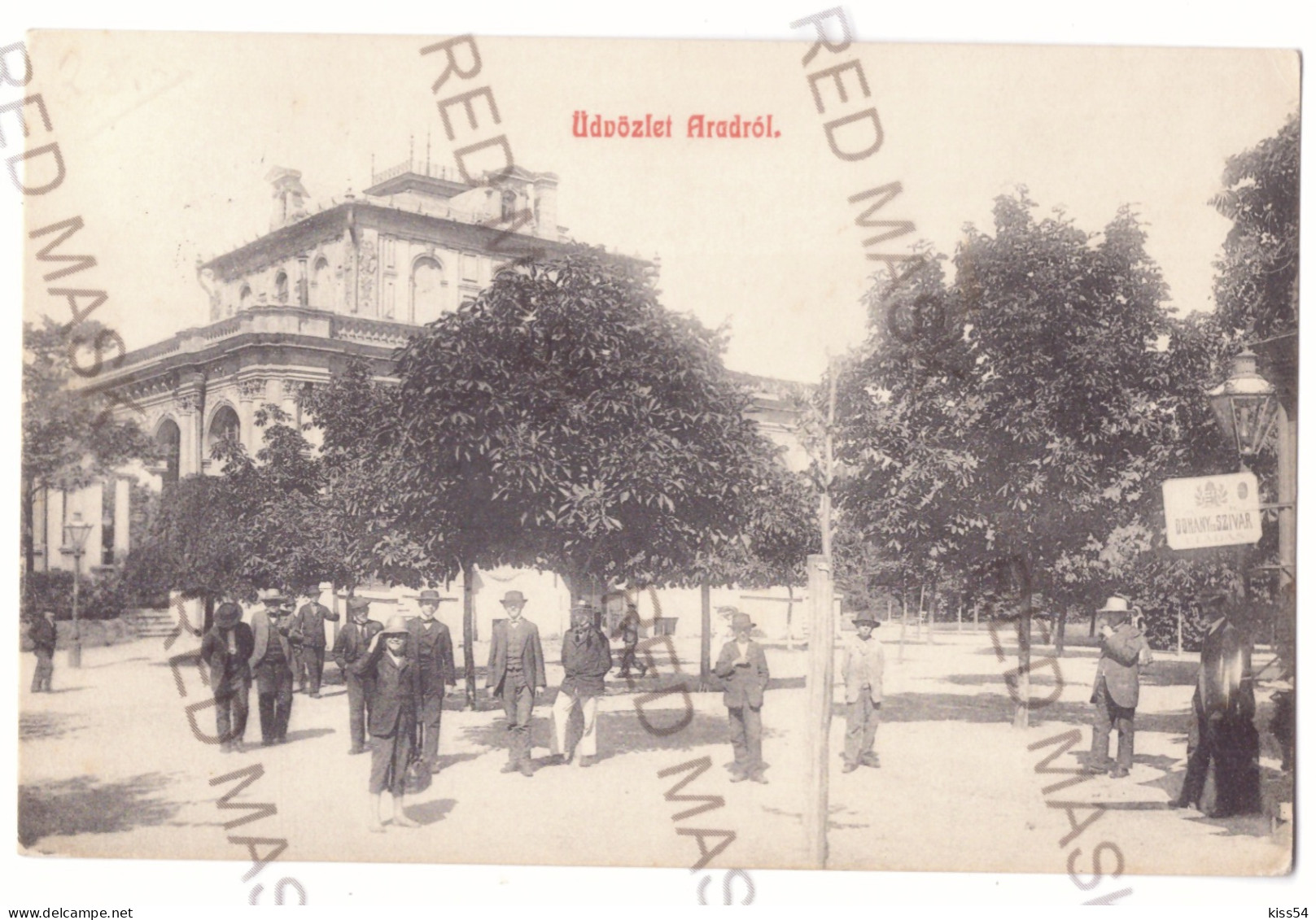 RO 09 - 20712 ARAD, Park, Romania - Old Postcard - Used - 1913 - Roumanie