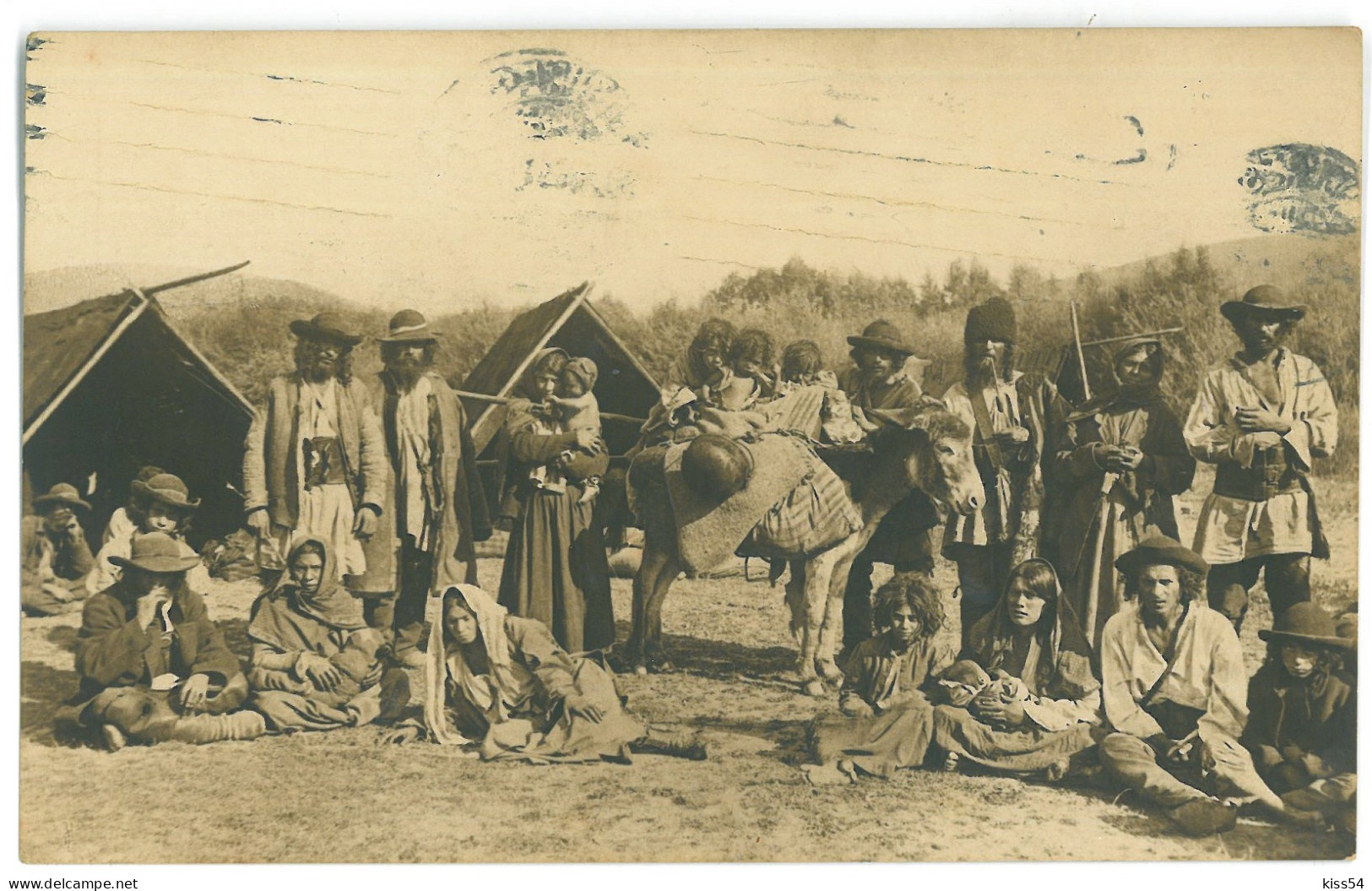 RO 09 - 22587 GYPSY, Ethnic, Romania - Old Postcard - Used - 1911 - Roumanie