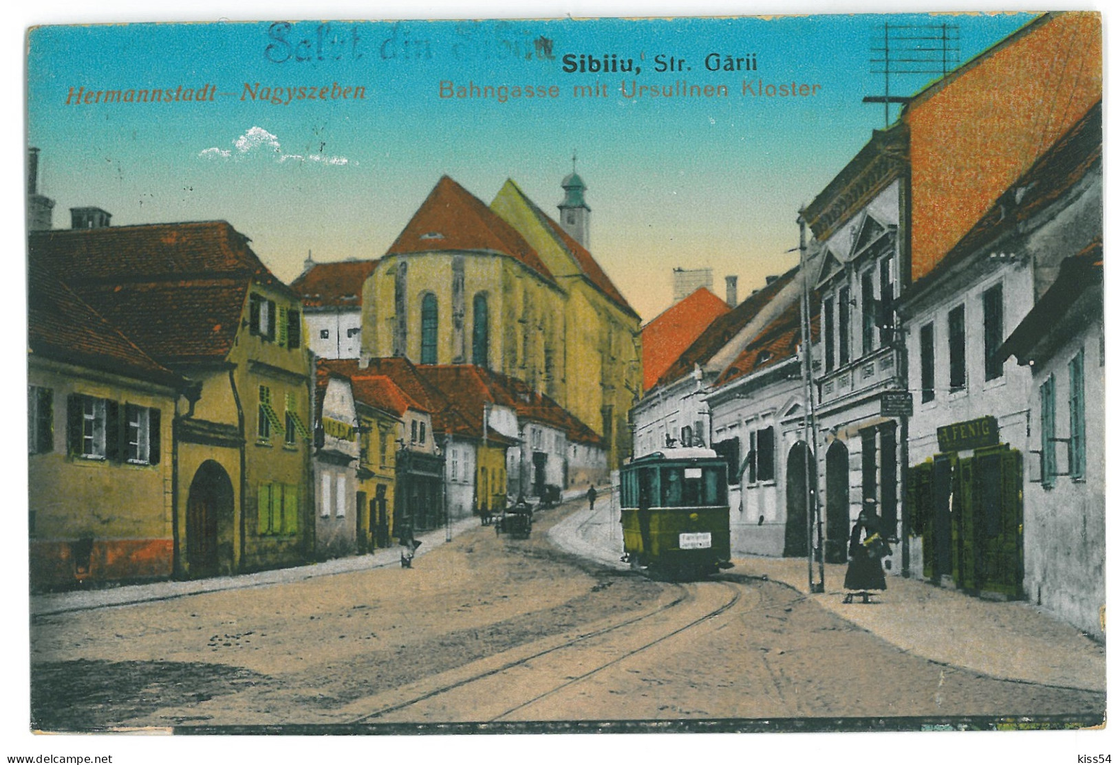 RO 09 - 22407 SIBIU, Tramway, Romania - Old Postcard - Used - 1926 - Roemenië