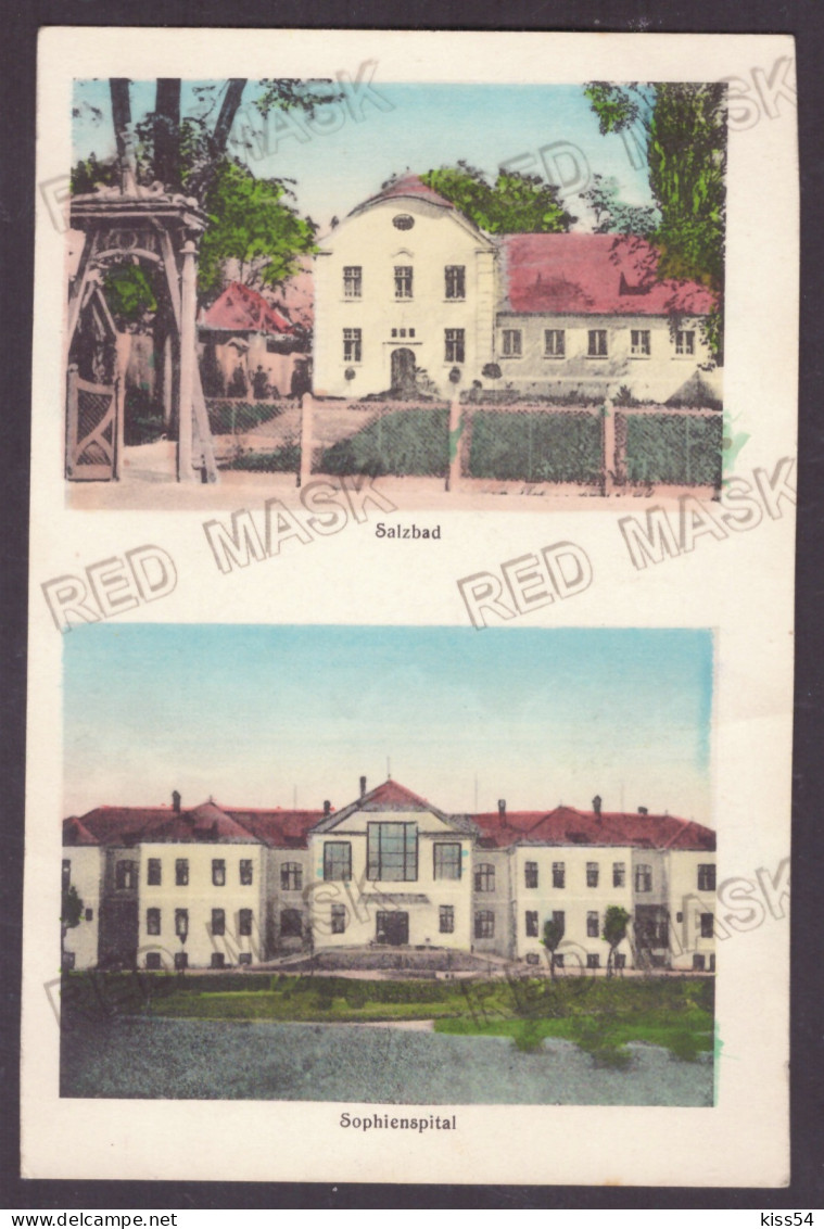 RO 09 - 23909 SEBES ALBA, Baile De Sare, Hospital, Romania - Old Postcard - Unused - Rumänien