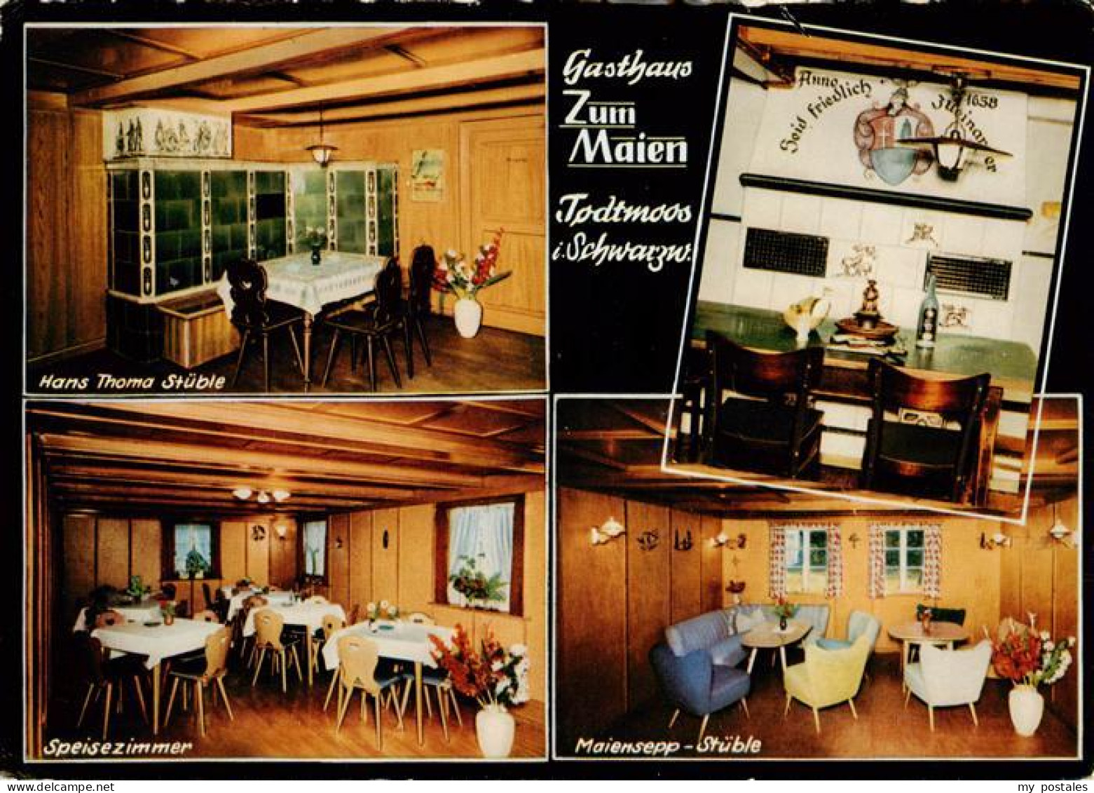 73935154 Todtmoos Gasthaus Zum Maien Hans Thoma Stueble Speisezimmer Maiensepp S - Todtmoos