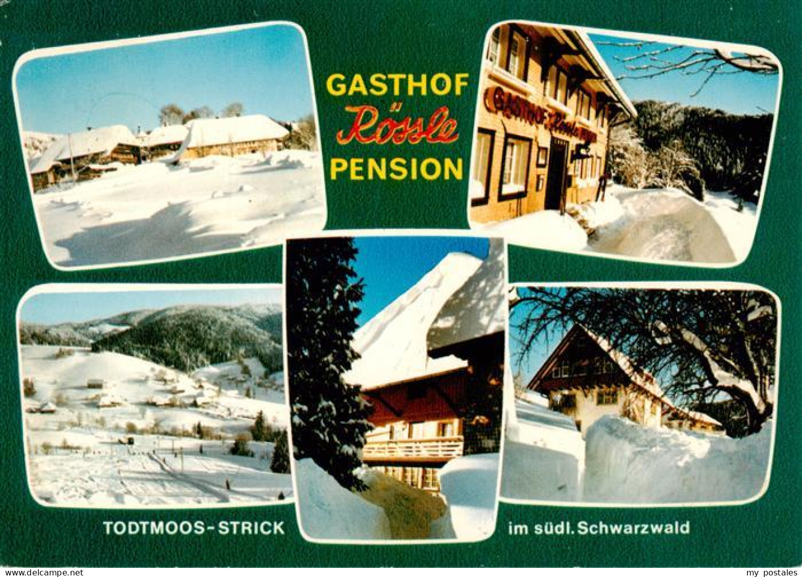 73935135 Strick-Todtmoos Gasthof Roessle Pension Winterpanorama - Todtmoos