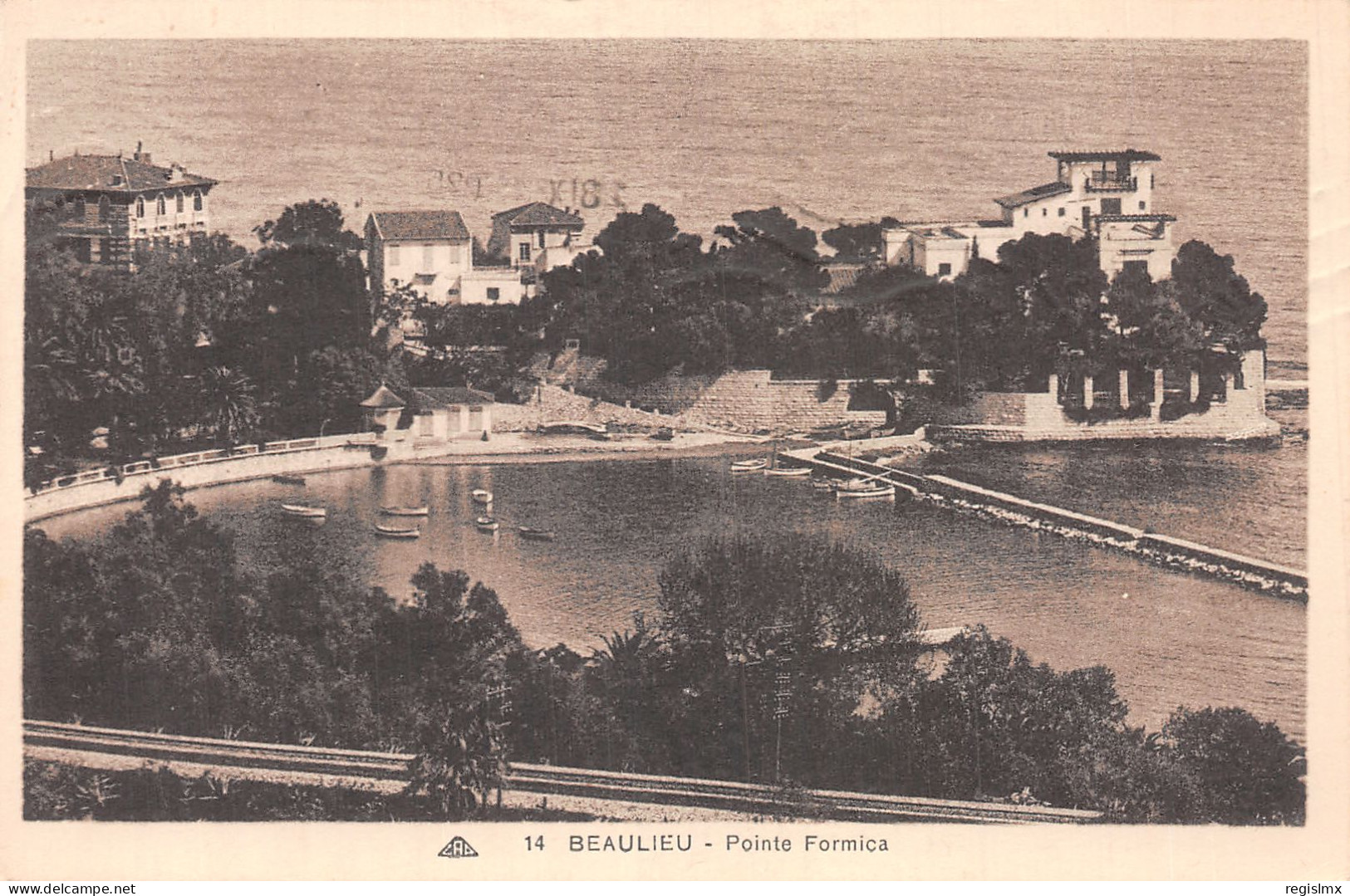 06-BEAULIEU POINTE FORMICA-N°T2250-F/0285 - Beaulieu-sur-Mer