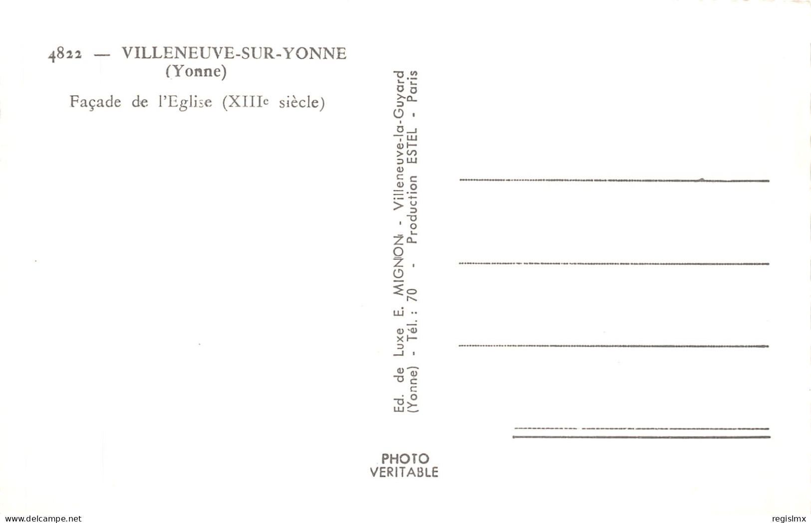 89-VILLENEUVE SUR YONNE-N°T2251-A/0011 - Villeneuve-sur-Yonne