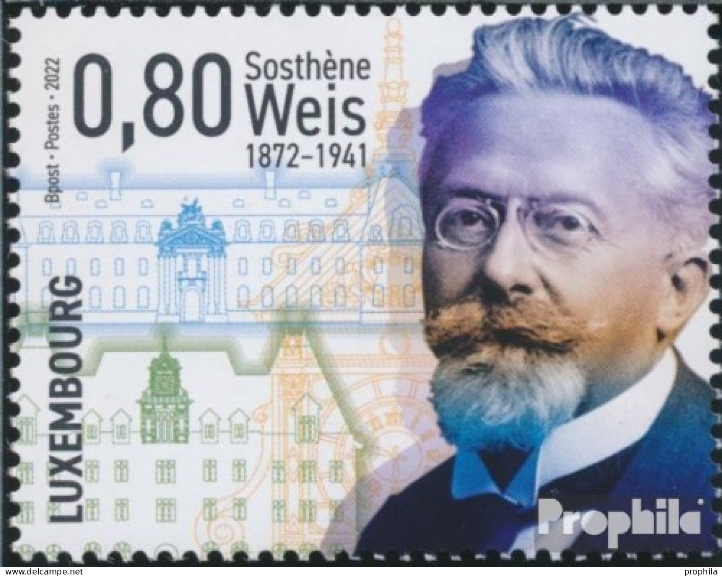 Luxemburg 2296 (kompl.Ausg.) Postfrisch 2022 Weis - Nuovi