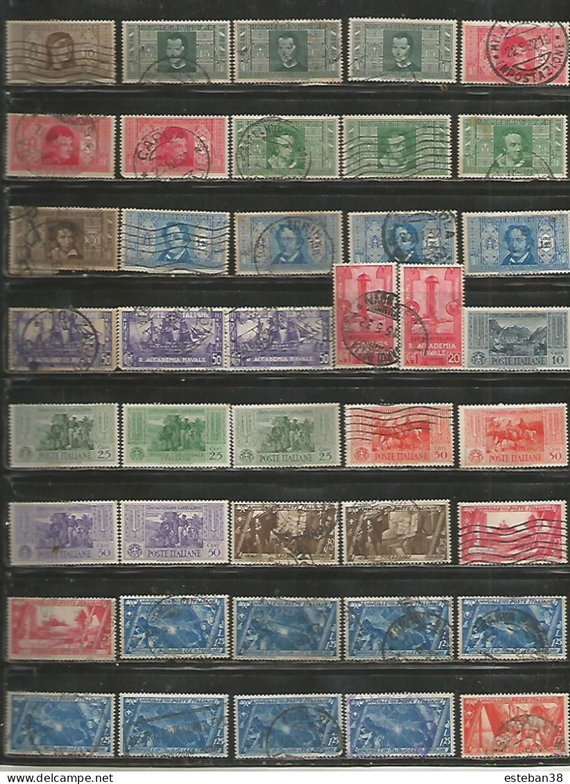 Italie Timbres Diverses - Lotti E Collezioni