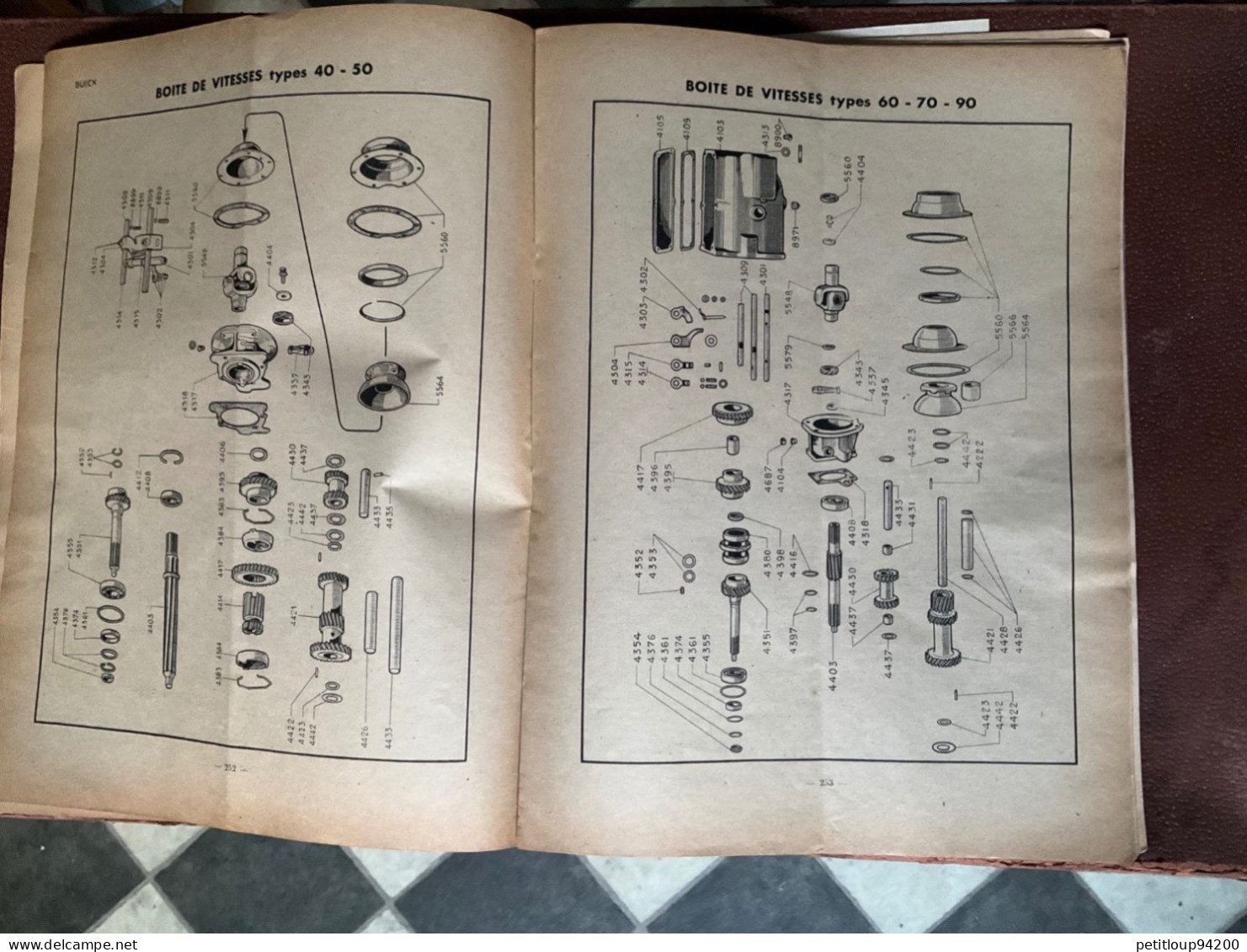 REVUE TECHNIQUE Automobile  BUICK  Étude du Moteur Diesel CITROËN  Juin 1949