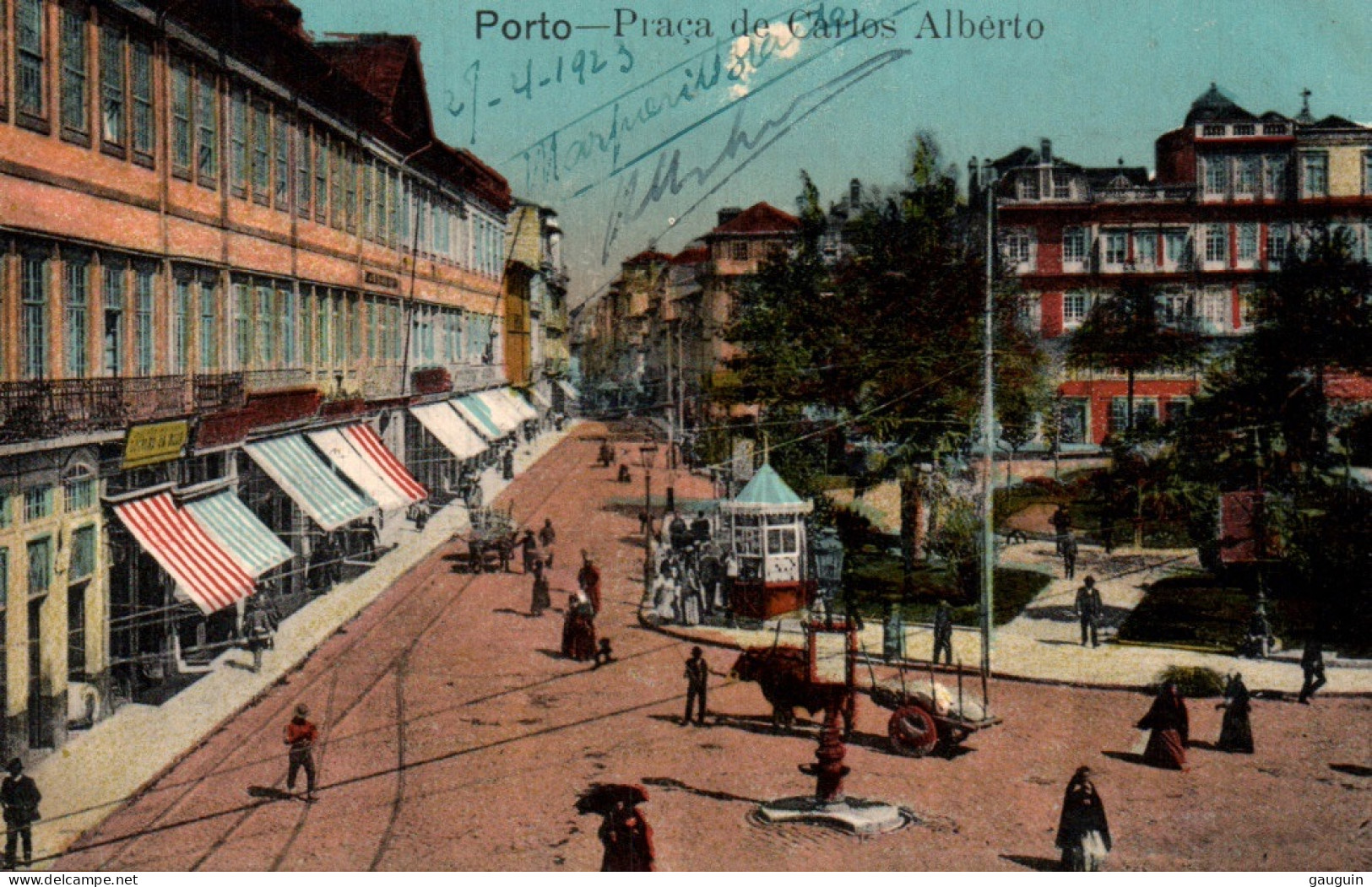 CPA - PORTO - Praça De Carlos Alberto ... - Porto