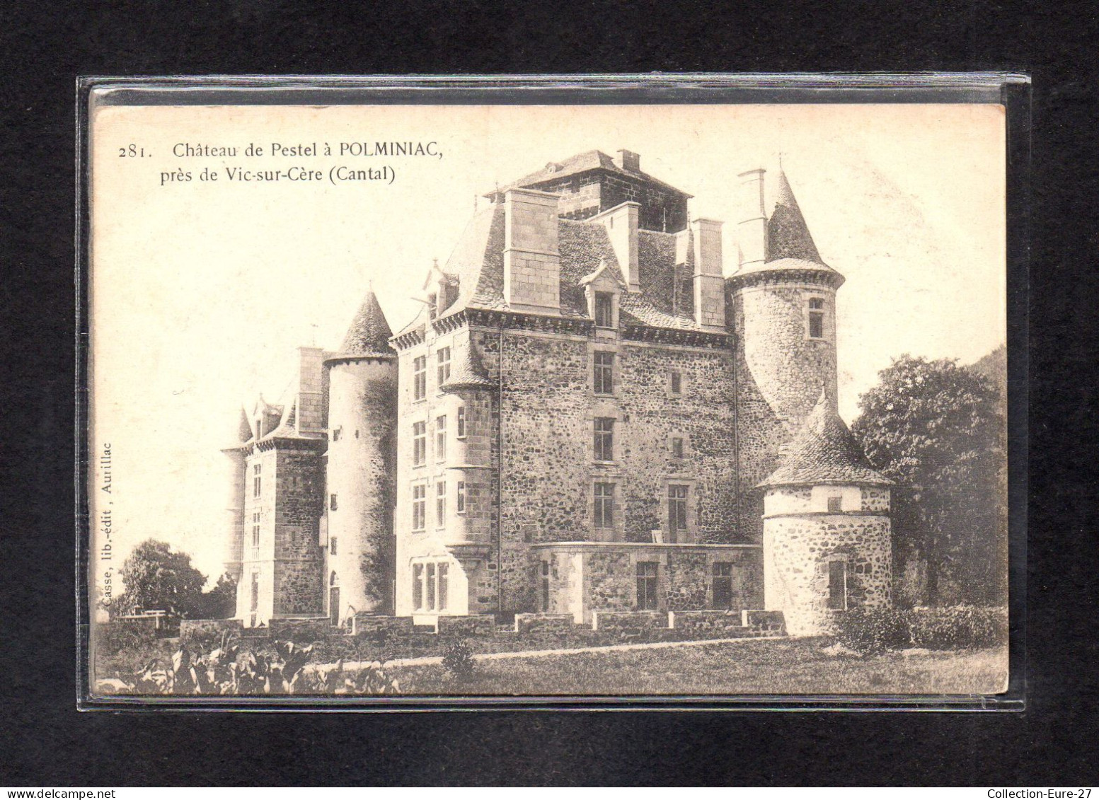 (23/04/24) 15-CPA POLMINIAC - CHATEAU DE PESTEL - Other & Unclassified