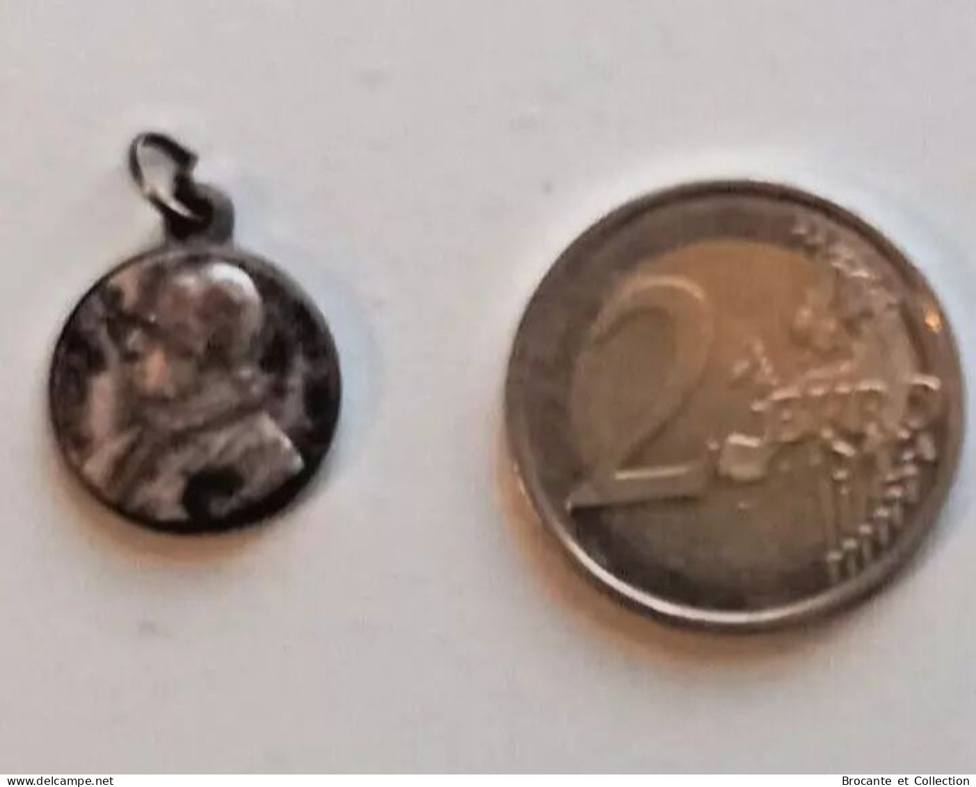 Pendentif Médaille Religieuse ANTIQUE Terra Catacombe ROMA - Sonstige & Ohne Zuordnung