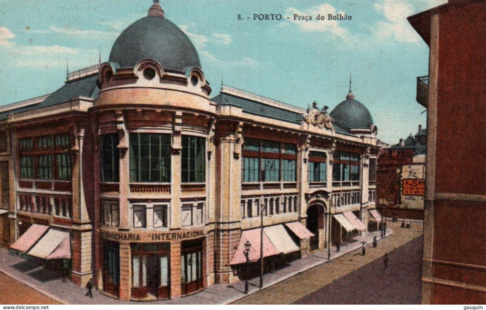 CPA - PORTO - Praça E Mercado Do Bolhao ... - Porto