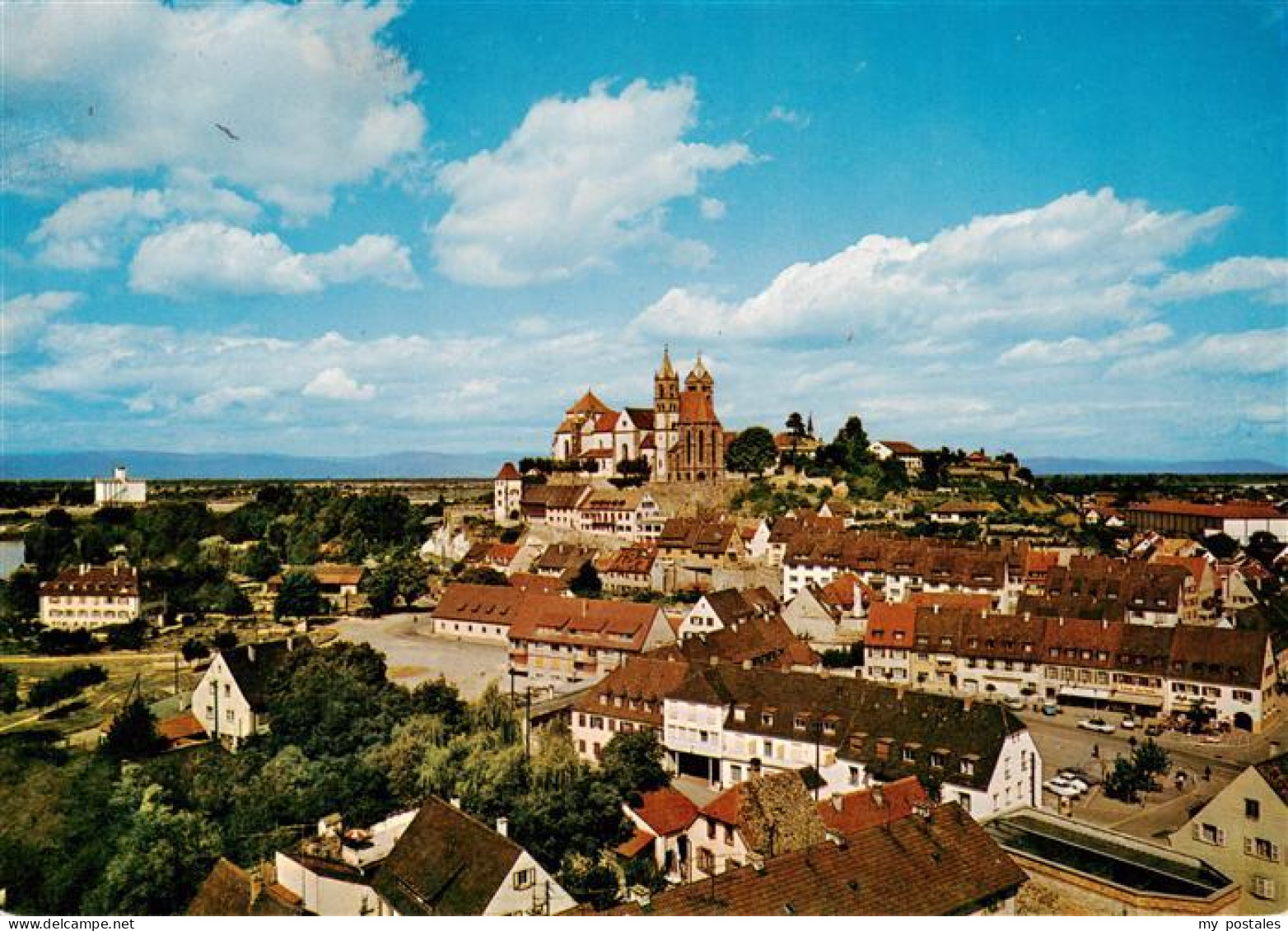 73934848 Breisach_Rhein Marktplatz Muensterberg Mit St Stephansmuenster - Breisach