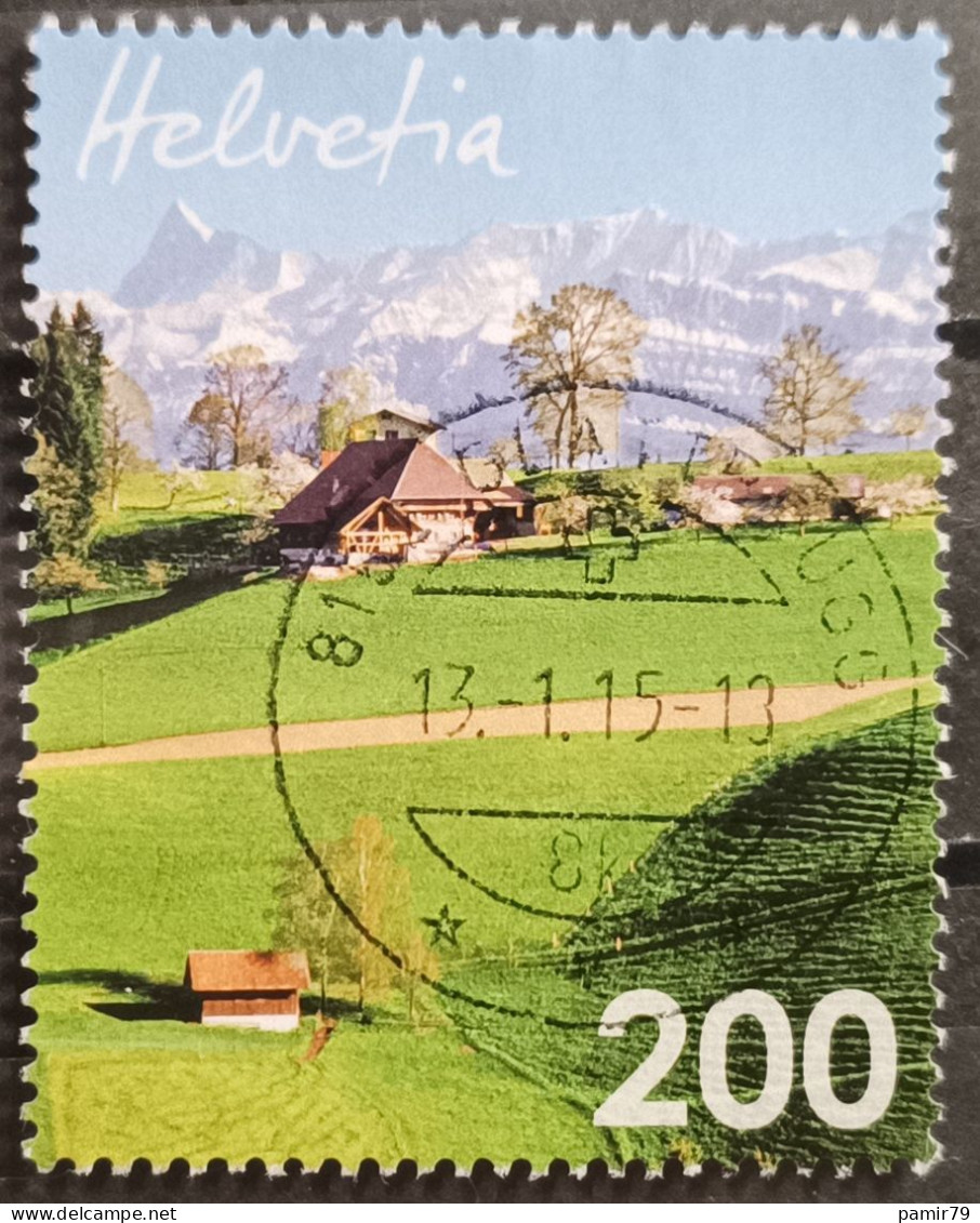 2014 Emmental CH Landschaften Top Stempel - Blocs & Feuillets