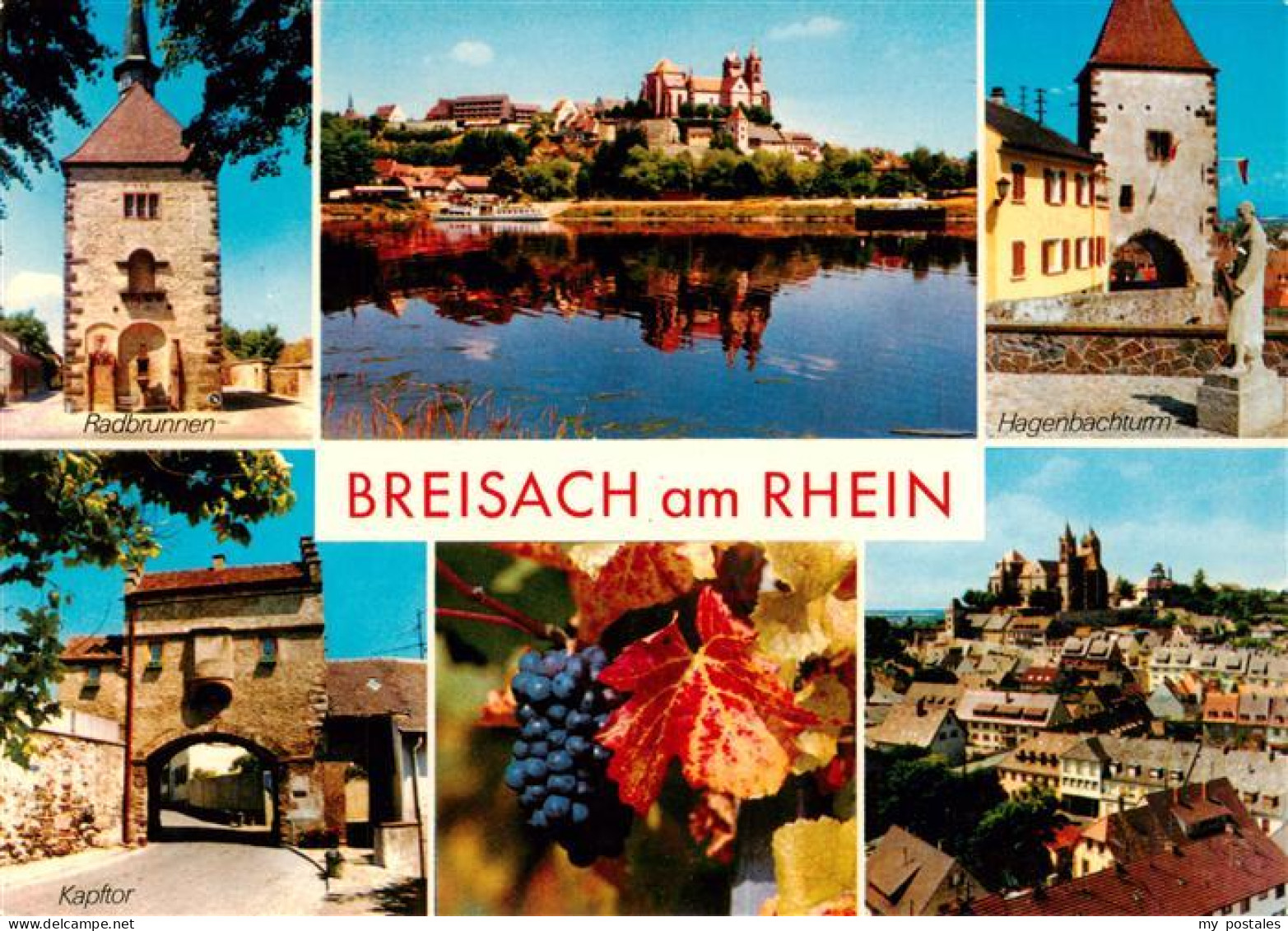73934802 Breisach_Rhein Radbrunnen St Stephansmuenster Hagenbachturm Kapftor Mar - Breisach