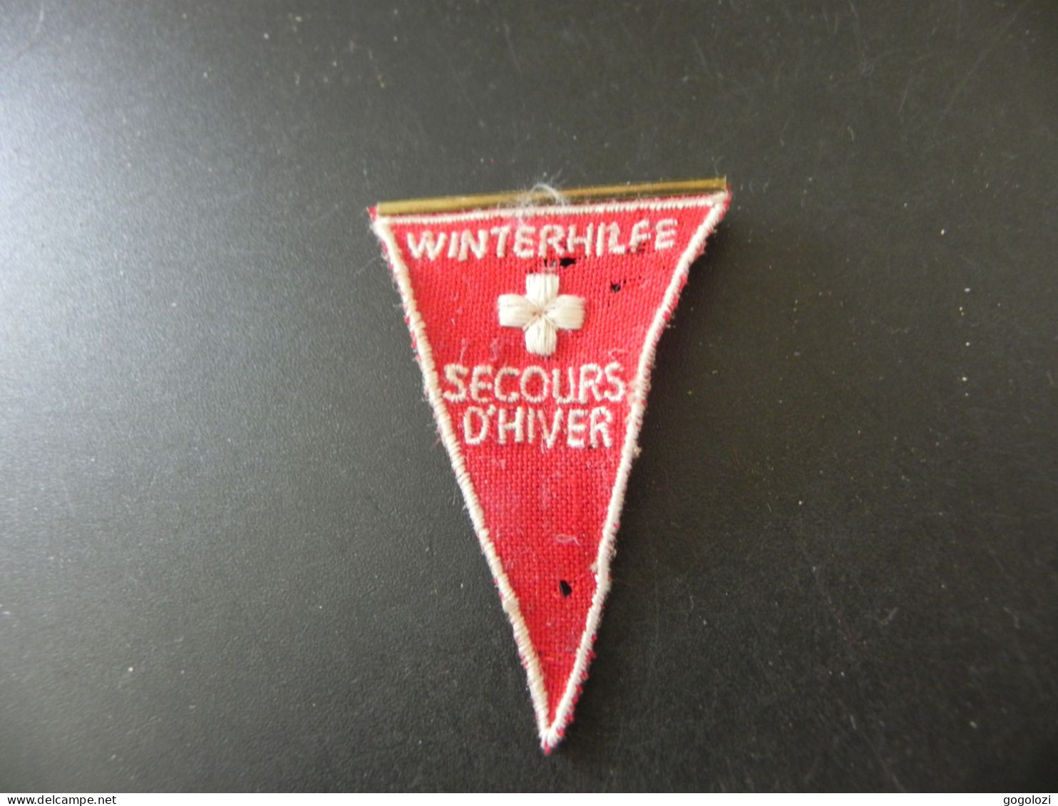 Old Sport Badge Schweiz Suisse Svizzera Switzerland - Winterhilfe 1942 - Ohne Zuordnung