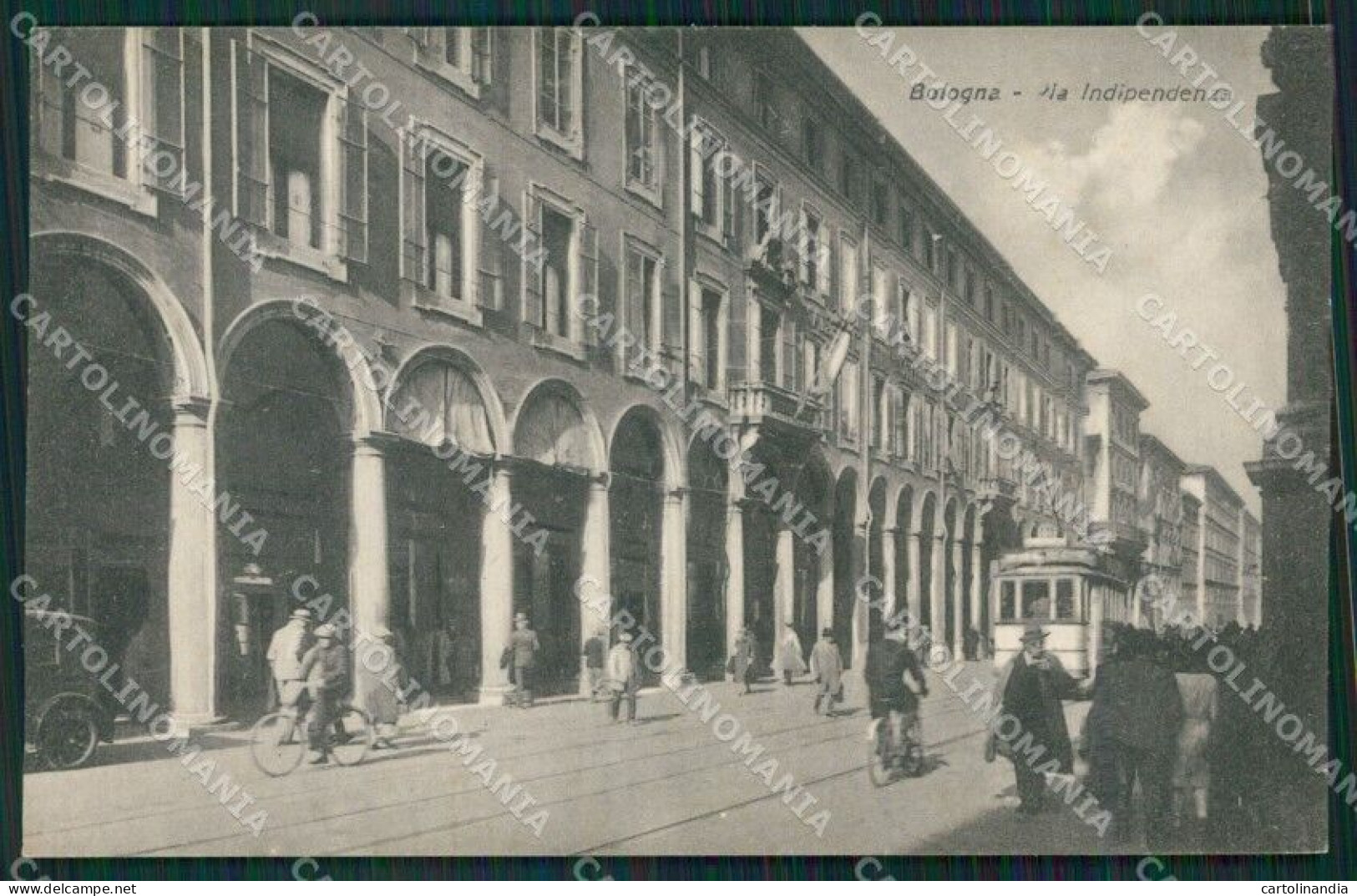 Bologna Città Tram Cartolina KV1944 - Bologna