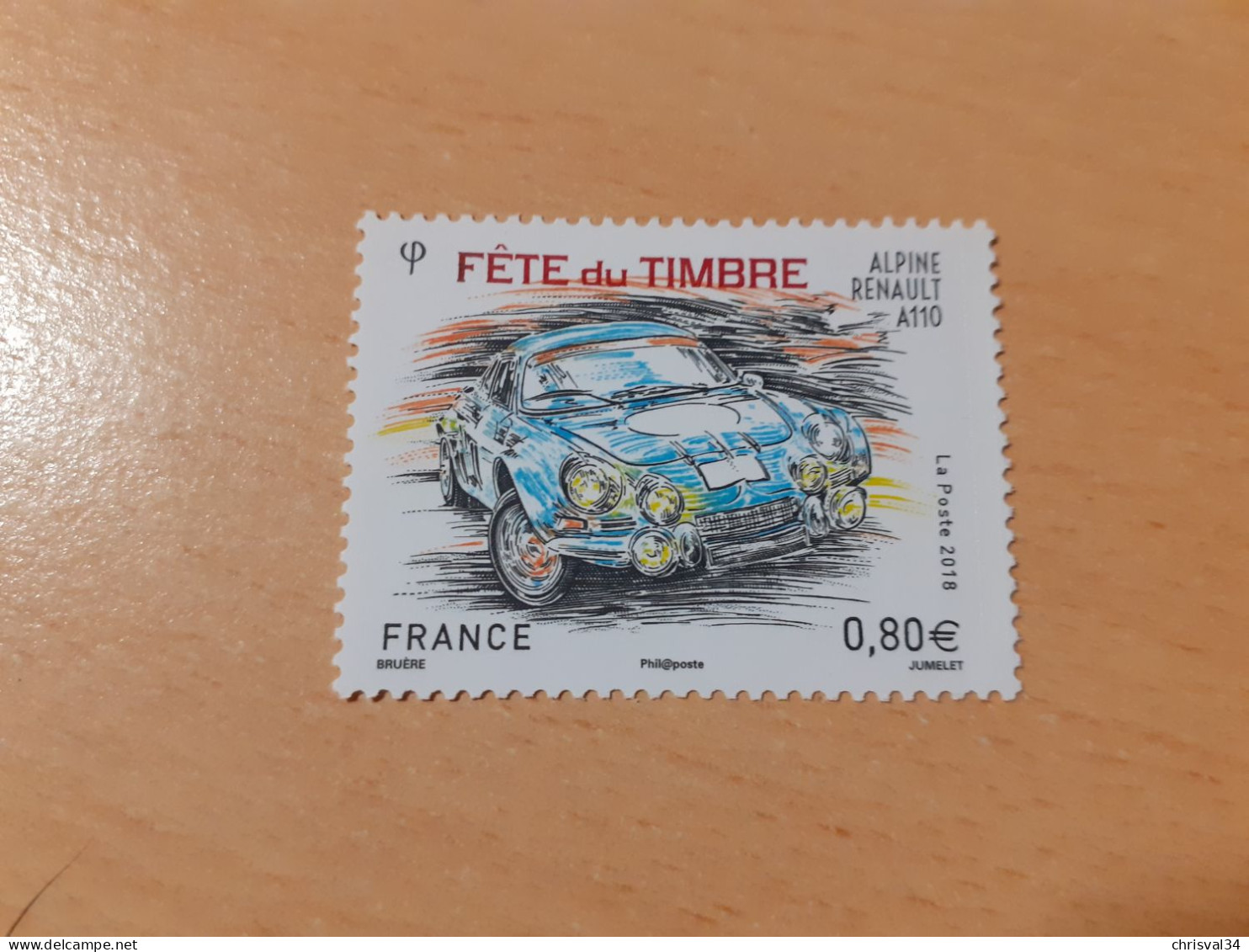 TIMBRE  DE  FRANCE   ANNÉE  2018     N  5204   NEUF  SANS  CHARNIÈRE - Ungebraucht