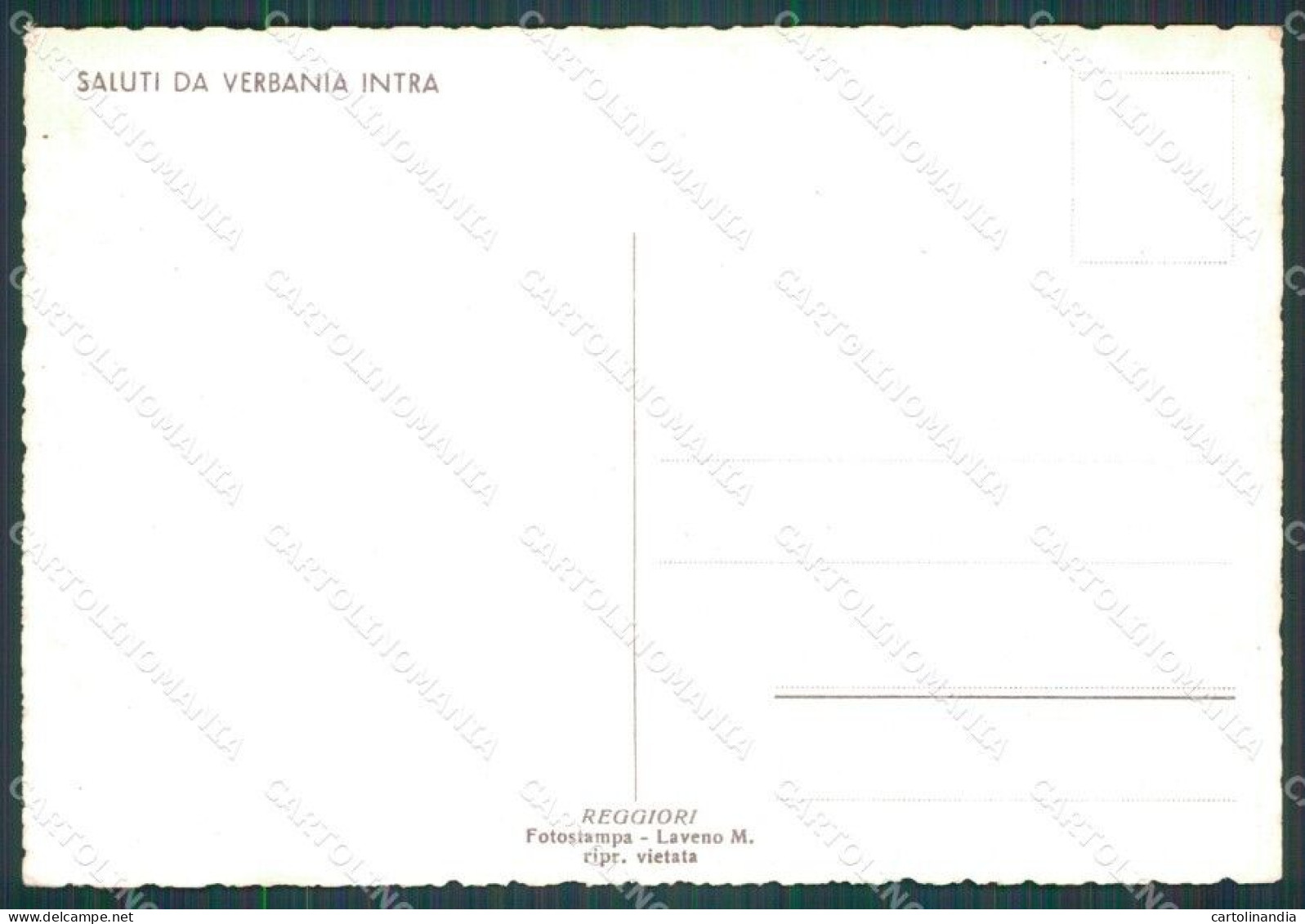 Verbania Pallanza Intra Lago Maggiore FG Cartolina HB4623 - Verbania