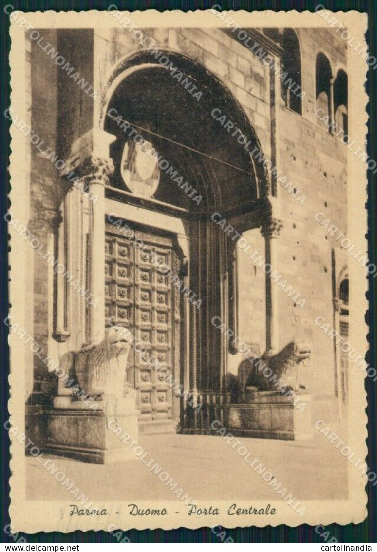 Parma Città Duomo PIEGHINA FG Cartolina HB4669 - Parma