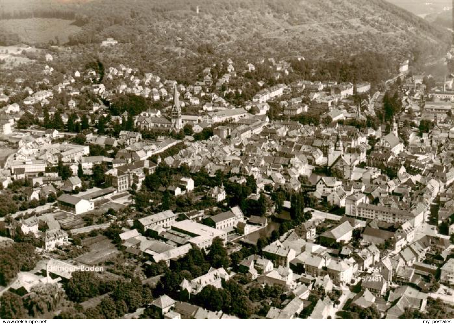 73934667 Ettlingen Fliegeraufnahme - Ettlingen