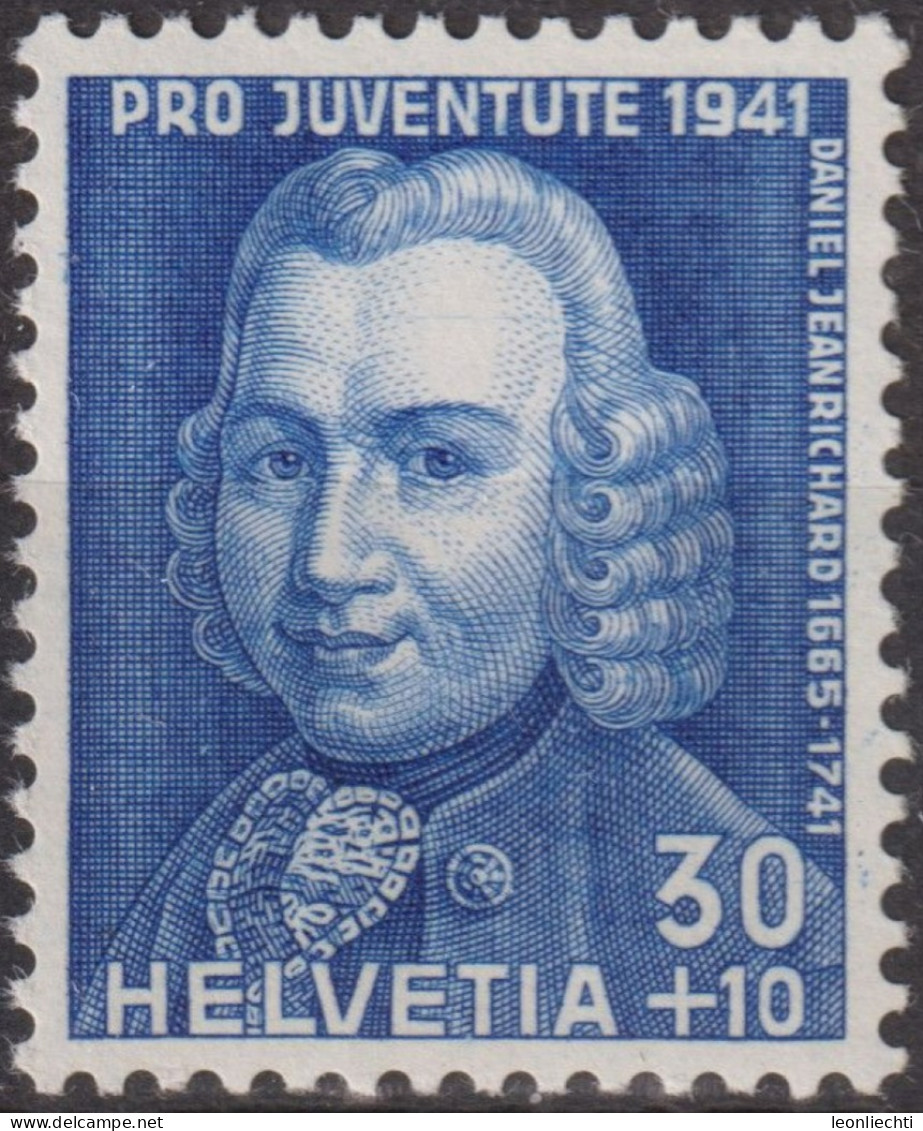 1941 Schweiz Pro Juventute ** Mi:CH 402 Yt:CH 374, Zum:CH J100, D. Jeanrichard - Unused Stamps