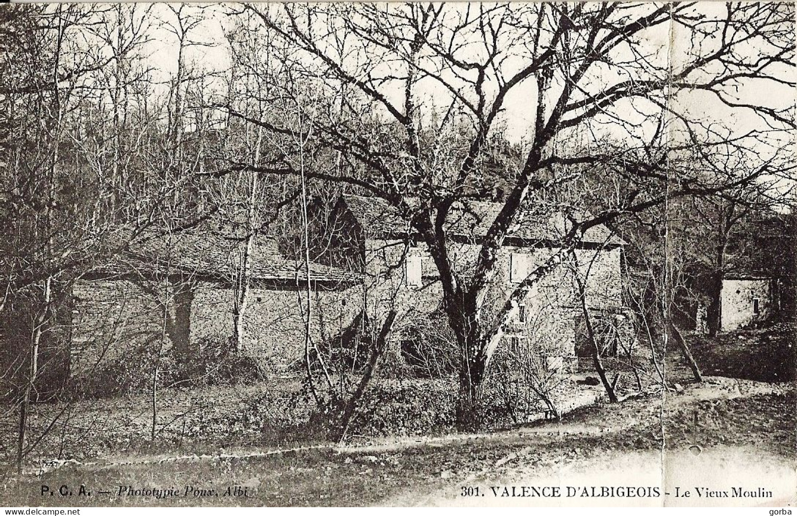 *CPA - 81 - VALENCE D'ALBIGEOIS - Le Vieux Moulin - Valence D'Albigeois