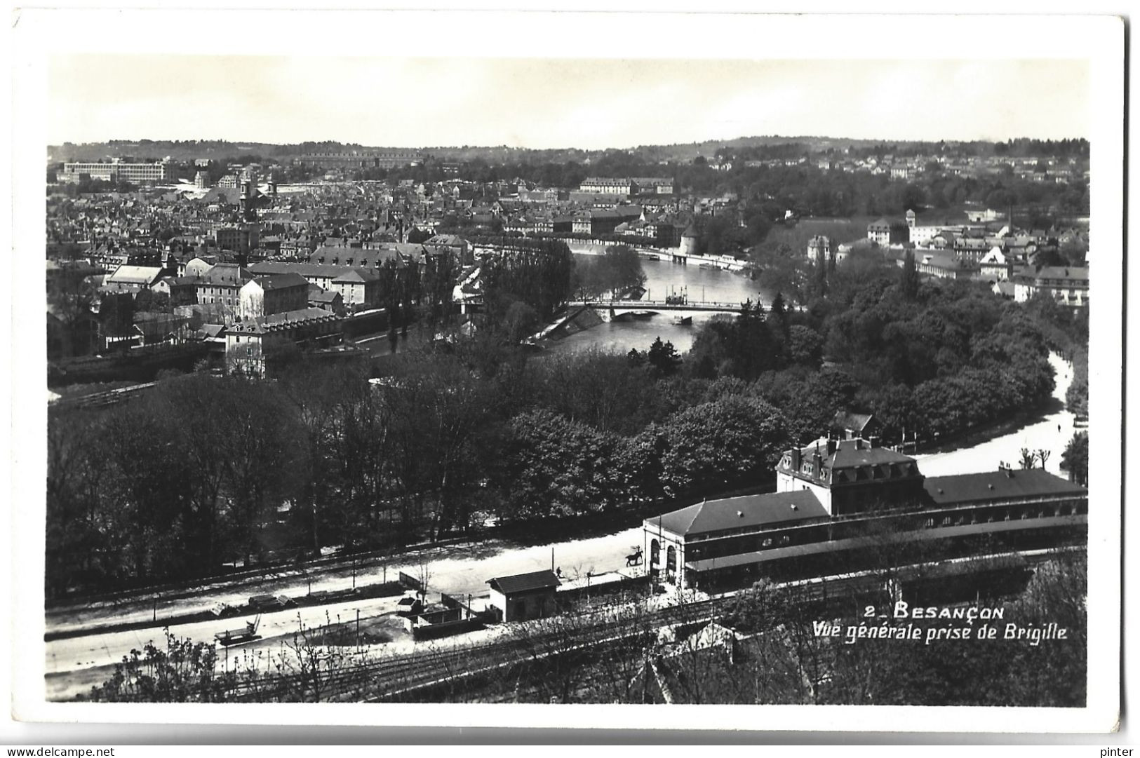 BESANCON - Vue Générale Prise De Brigille - Besancon