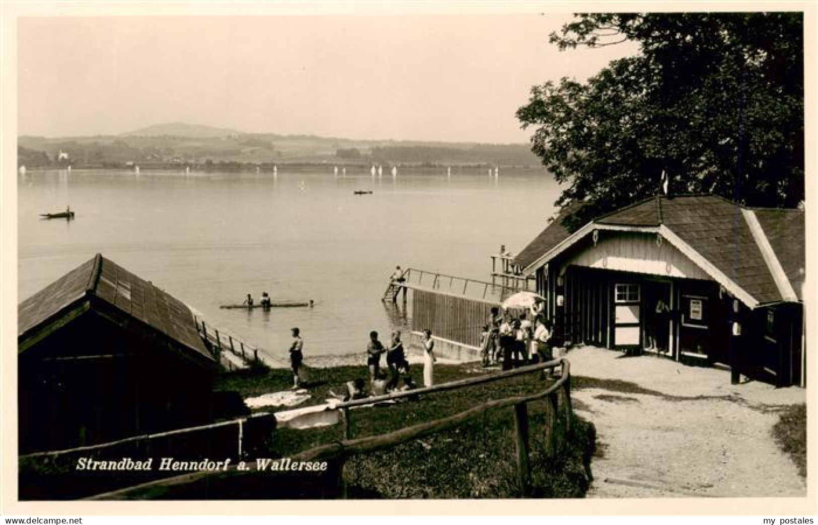 73934453 Henndorf_Wallersee_AT Strandbad - Autres & Non Classés