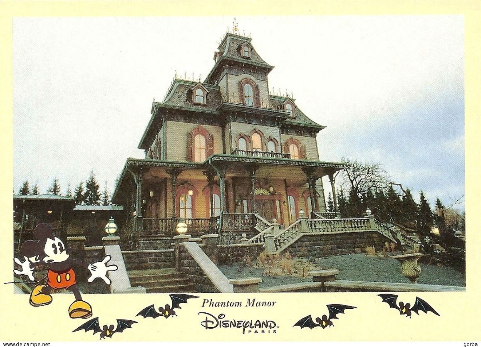 *CPM  - DISNEYLAND - Phantom Manor - PARIS (75) - Disneyland