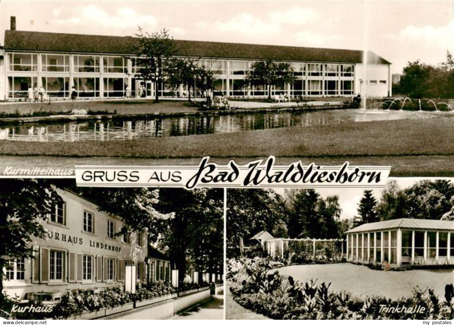 73934288 Bad_Waldliesborn Kurmittelhaus Kurhaus Trinkhalle - Lippstadt