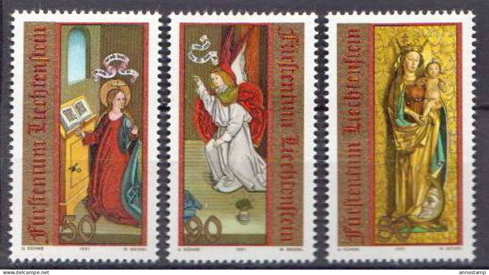 Liechtenstein MNH Set - Navidad