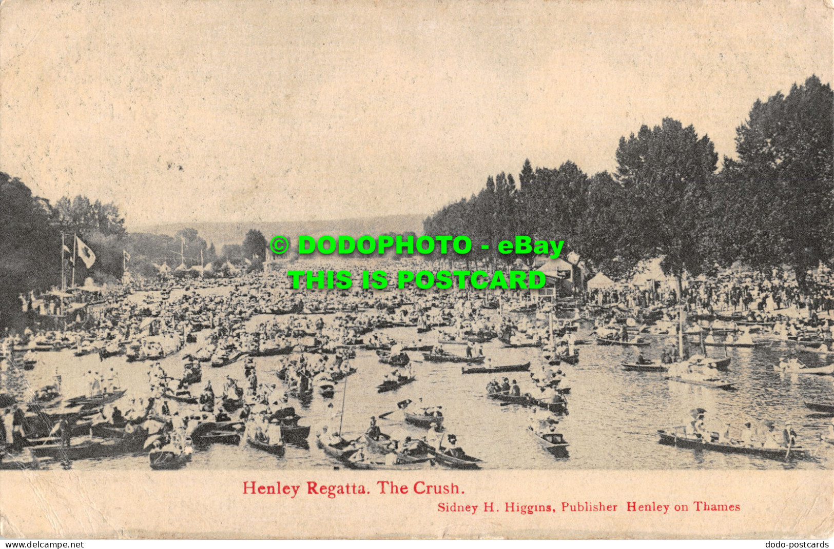 R480333 Henley Regatta. The Crush. H. Higgins. 1905 - Monde