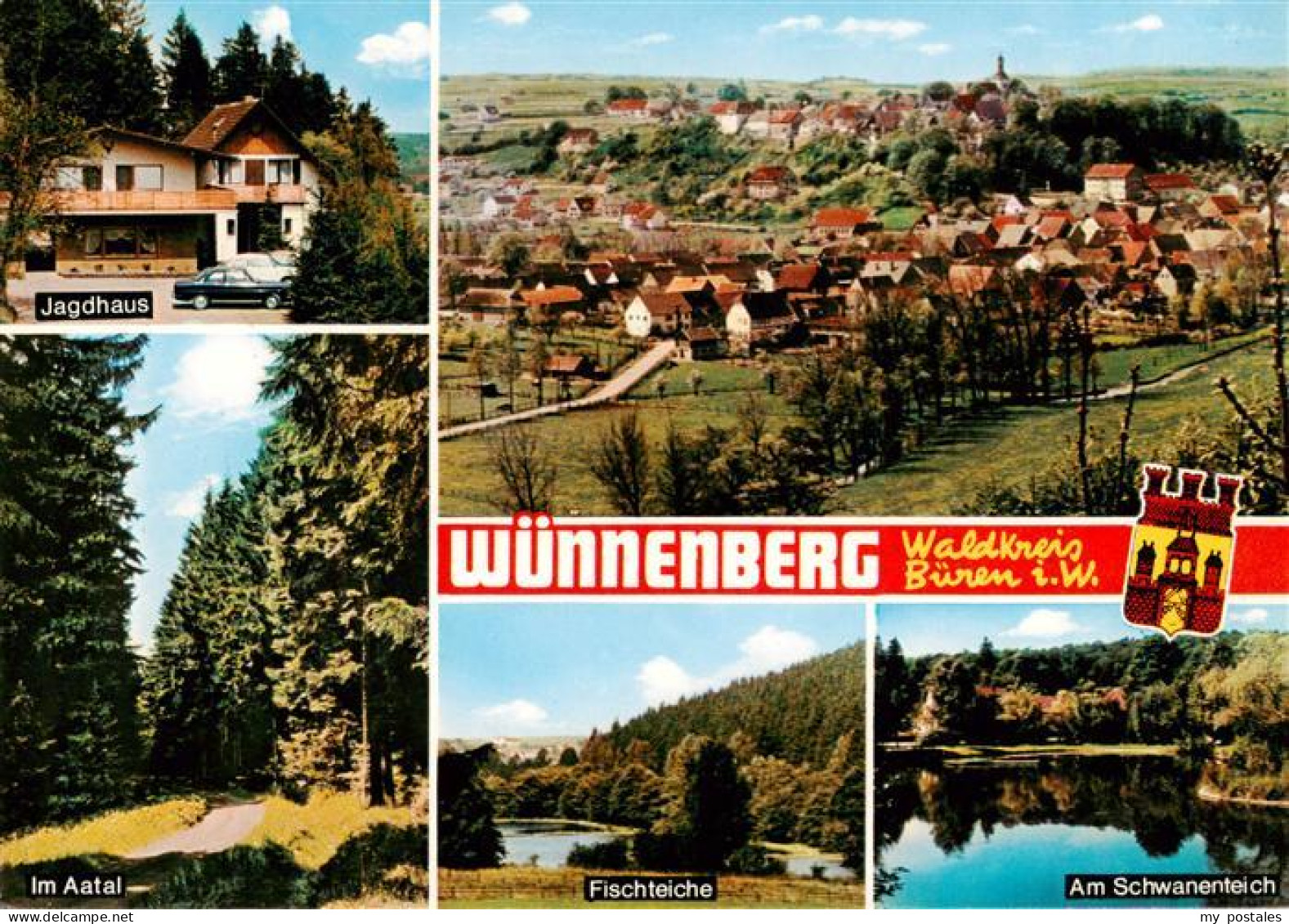 73934169 Wuennenberg Jagdhaus Im Aatal Panorama Fischteiche Am Schwanenteich - Bad Wuennenberg