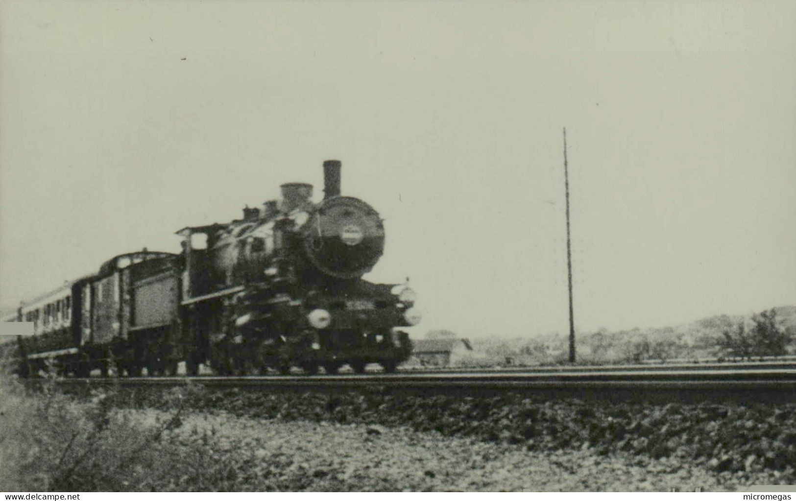 Reproduction - Locomotive à Identifier, 1934 - Treni