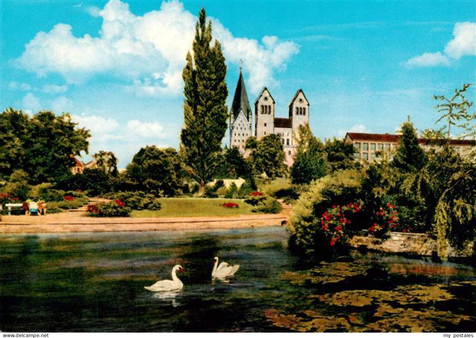 73934154 Paderborn Paderanlagen Kirche - Paderborn