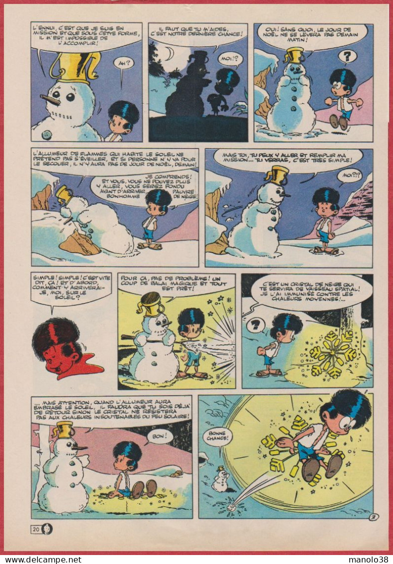 Petit Biniou Dans Noël Au Soleil. Bande Dessinée. BD. Dupa. 1969. - Collections